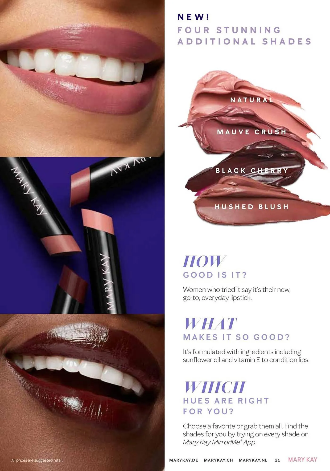 Mary Kay Prospekt von 25. März bis 30. April 2025 - Prospekt seite 21