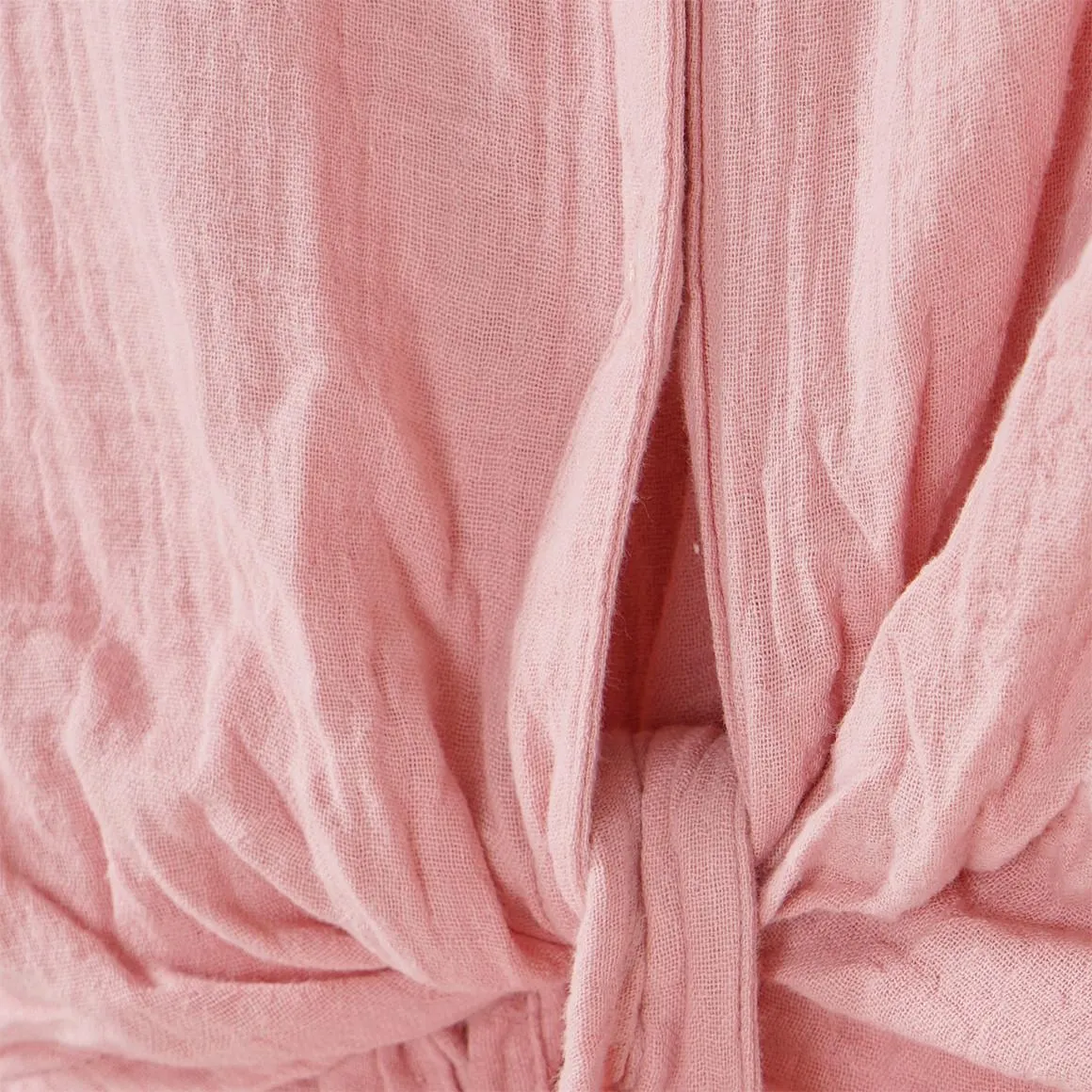 Mädchen Musselin-Bluse mit Knotendetail