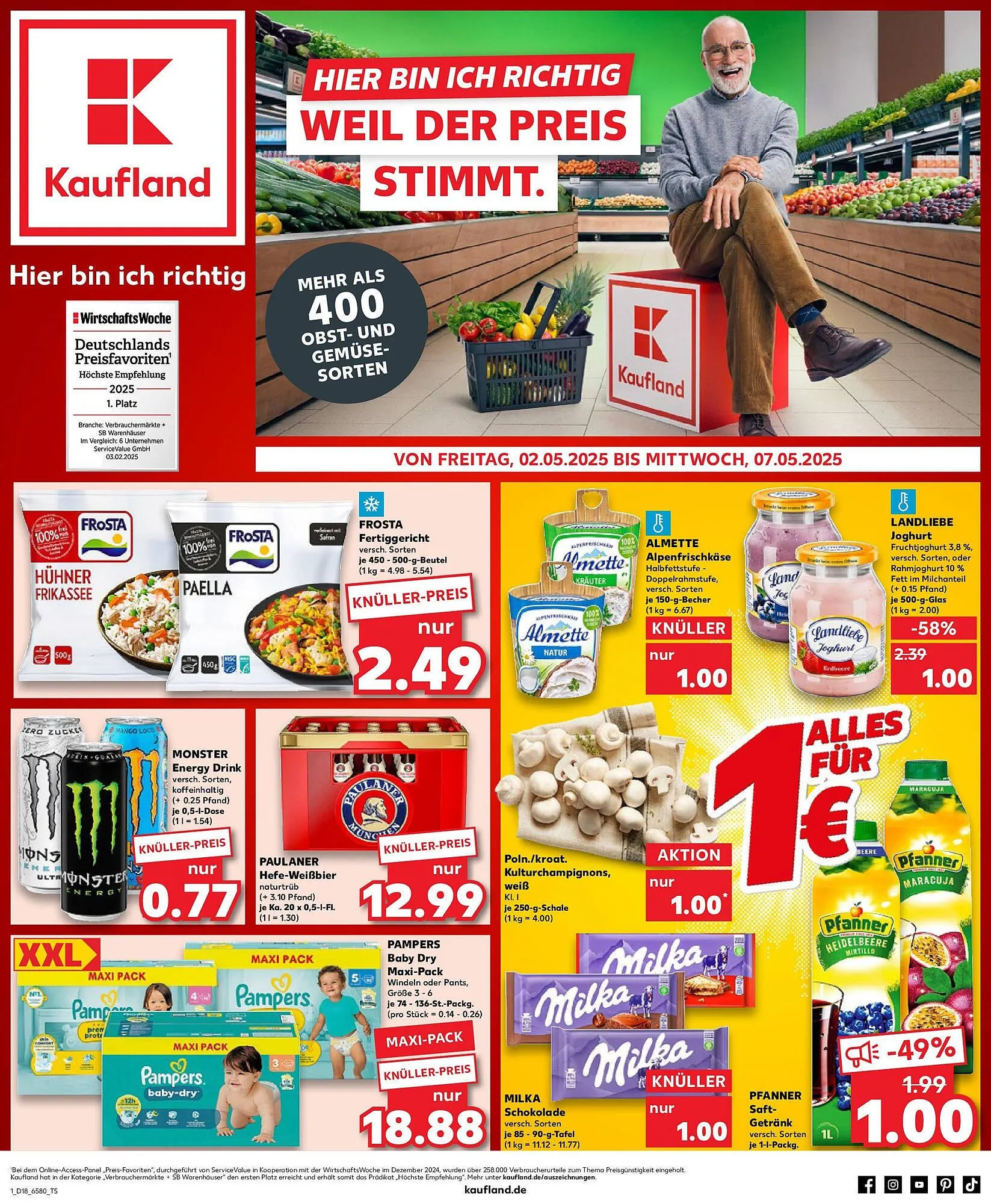 Kaufland Prospekt von 4. Mai bis 7. Mai 2025 - Prospekt seite 12