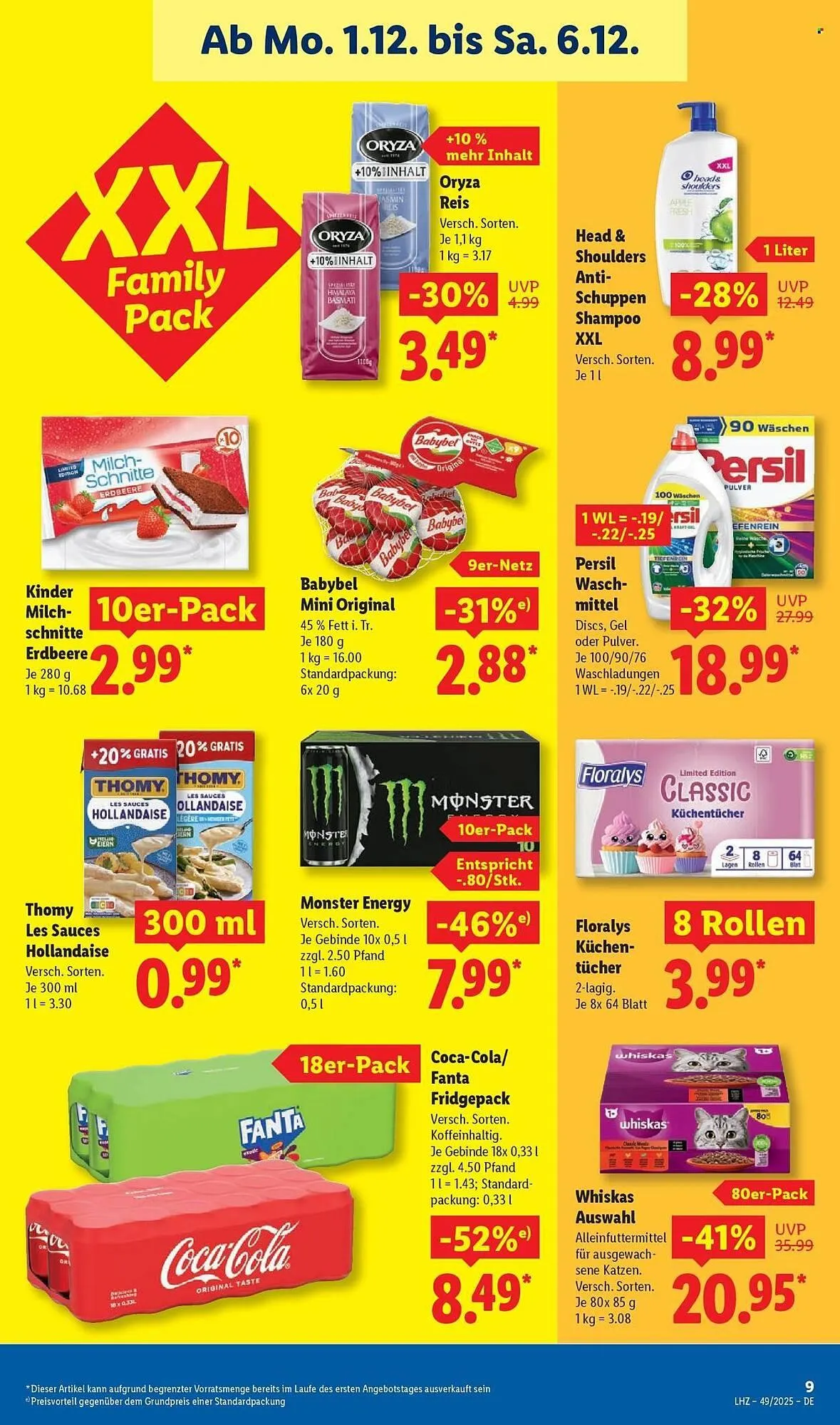 Lidl Prospekt von 1. Dezember bis 6. Dezember 2025 - Prospekt seite 13