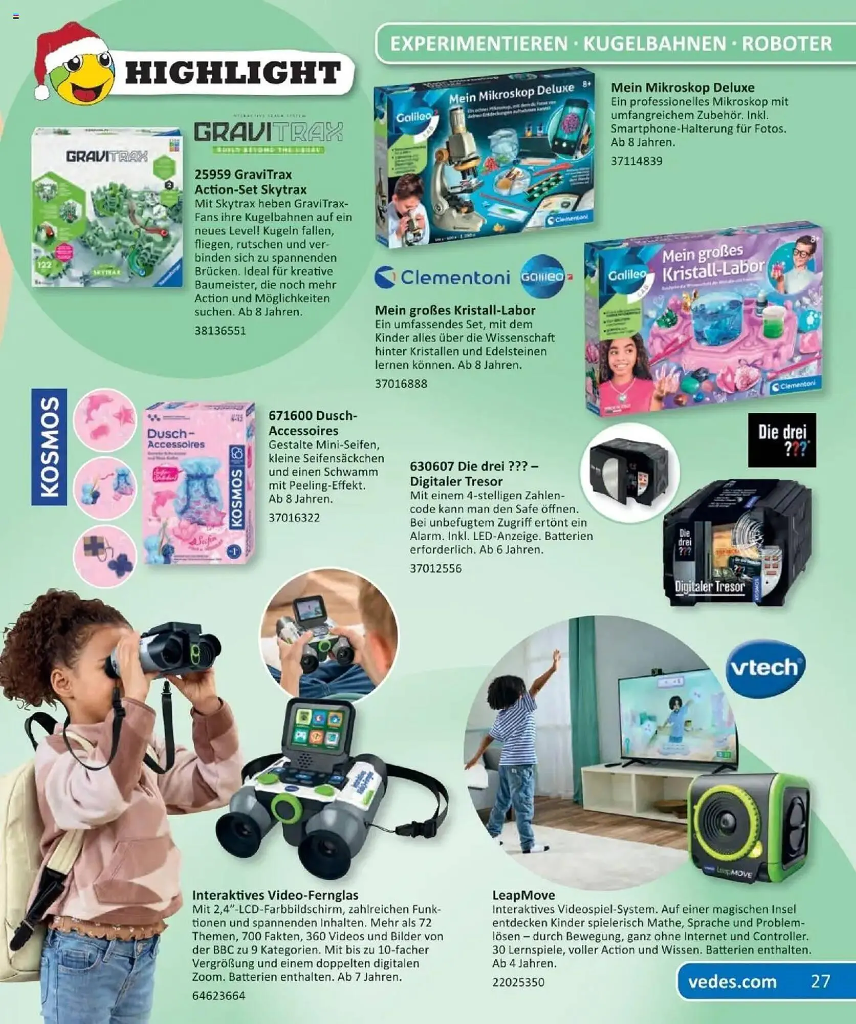 Vedes Prospekt von 18. September bis 24. Dezember 2025 - Prospekt seite 27