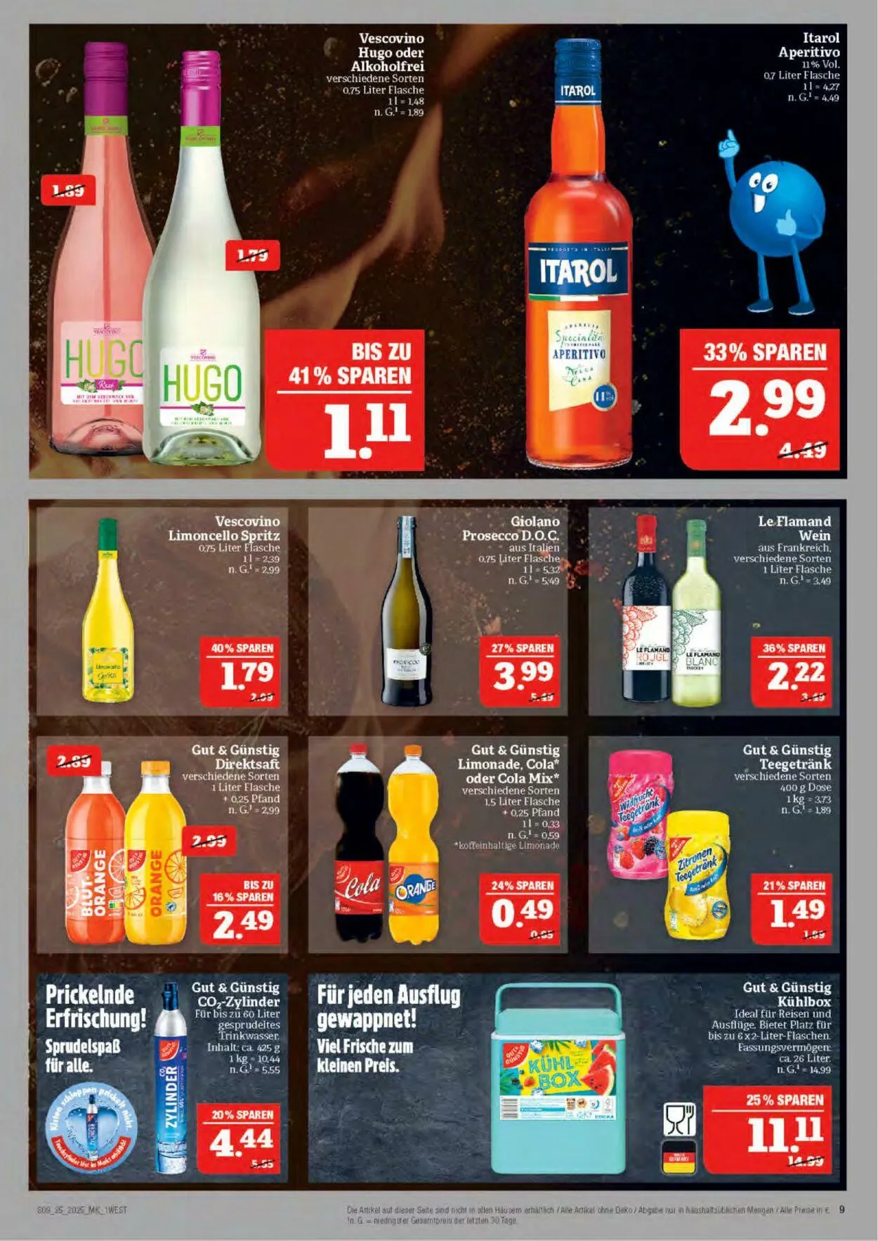 Marktkauf - Nürnberg-Thon Aktueller Prospekt von 16. Juni bis 21. Juni 2025 - Prospekt seite 9