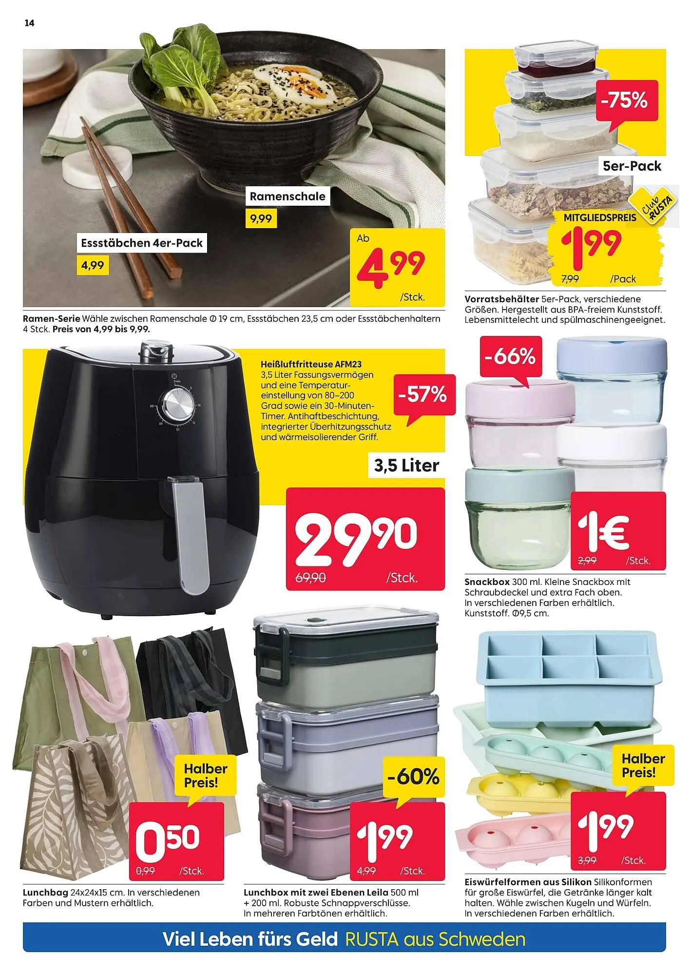 Rusta Prospekt von 9. August bis 15. August 2025 - Prospekt seite 14