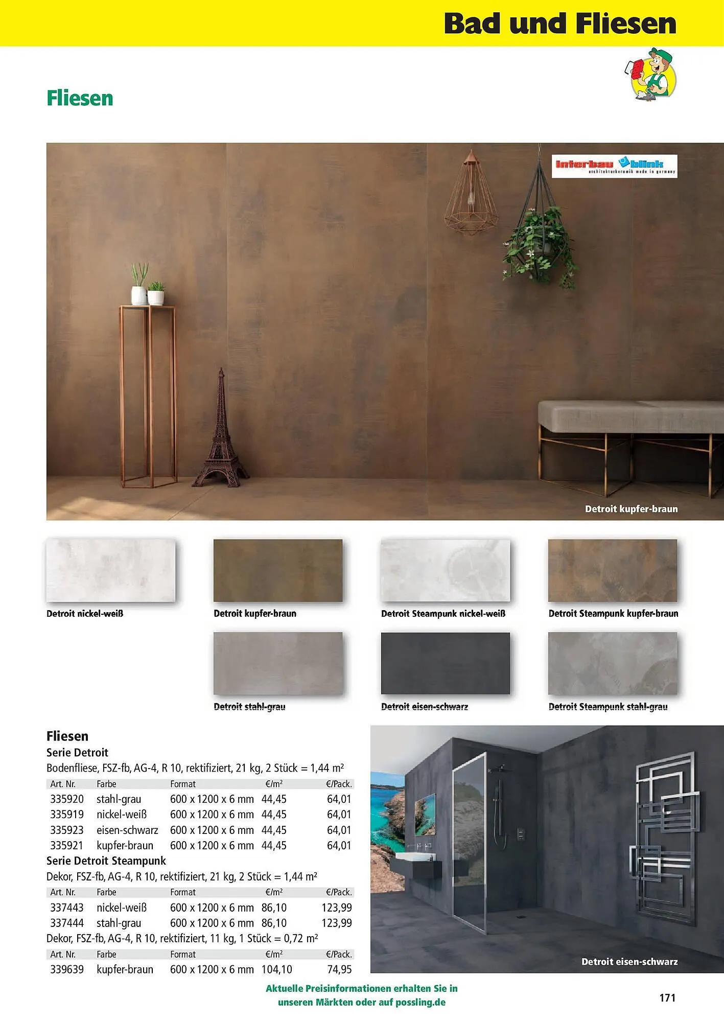 Holz Possling Prospekt von 31. März bis 30. Juni 2025 - Prospekt seite 171