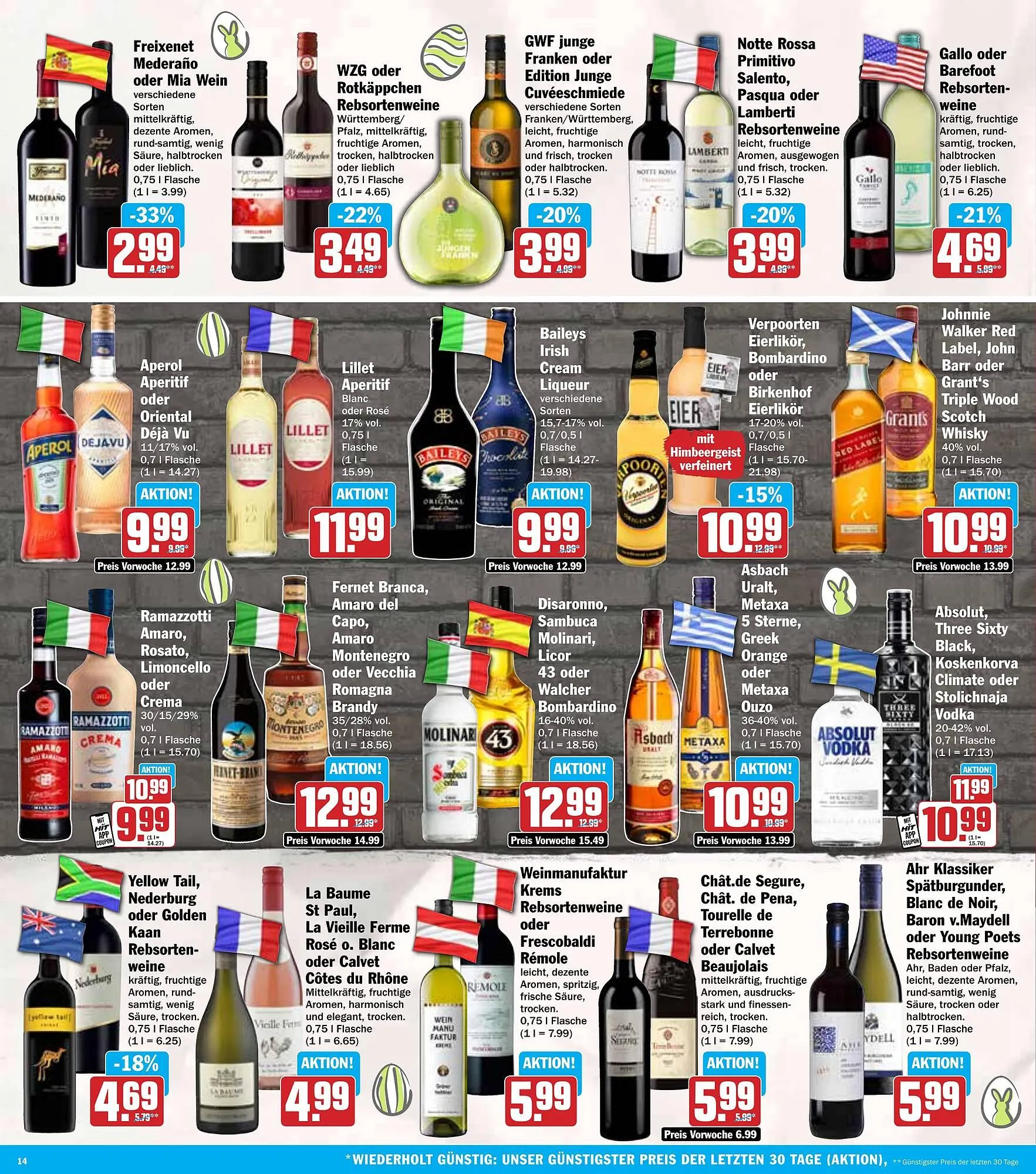 Hit Prospekt von 14. April bis 19. April 2025 - Prospekt seite 14