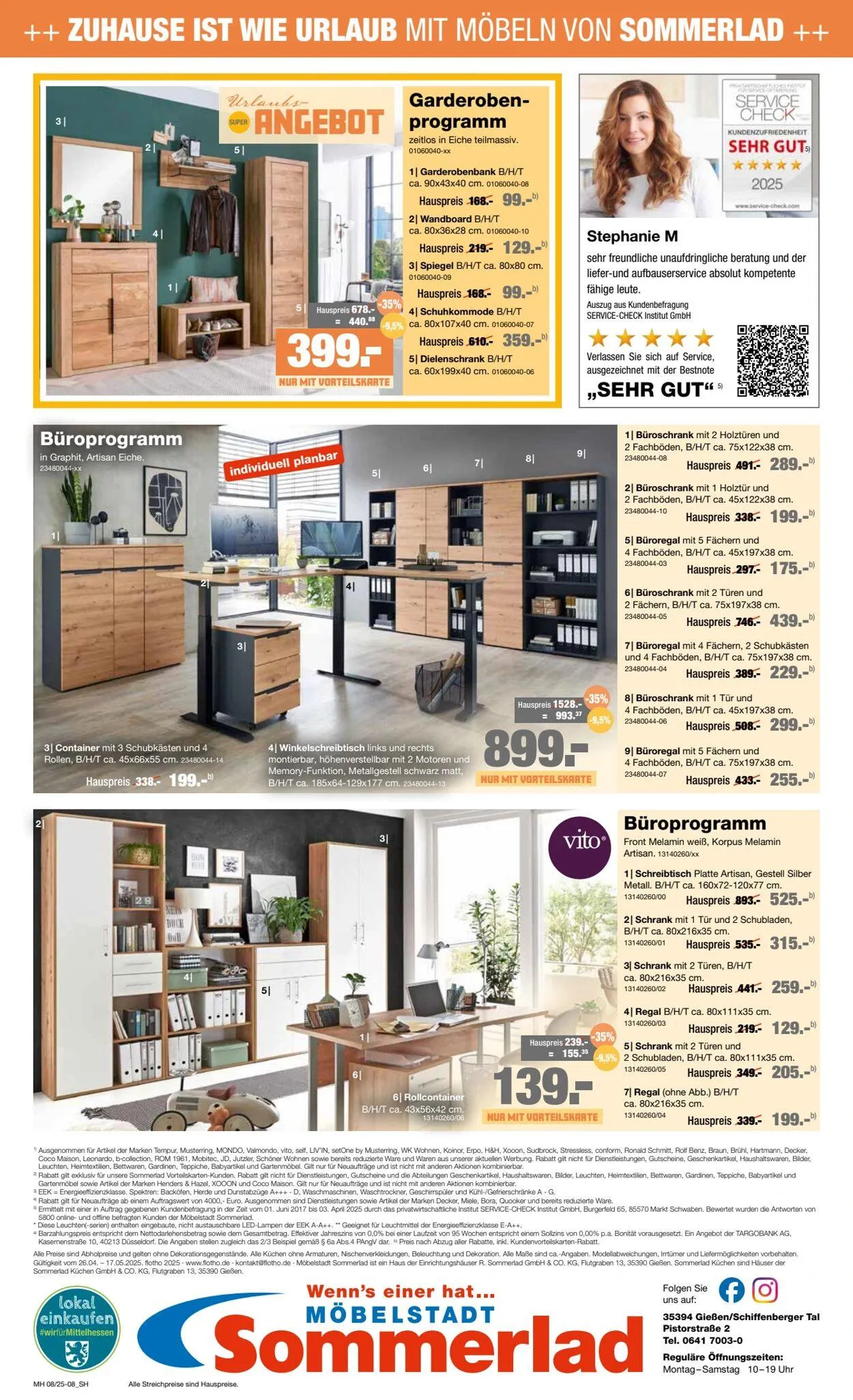 Sommerlad Aktueller Prospekt von 28. April bis 17. Mai 2025 - Prospekt seite 8