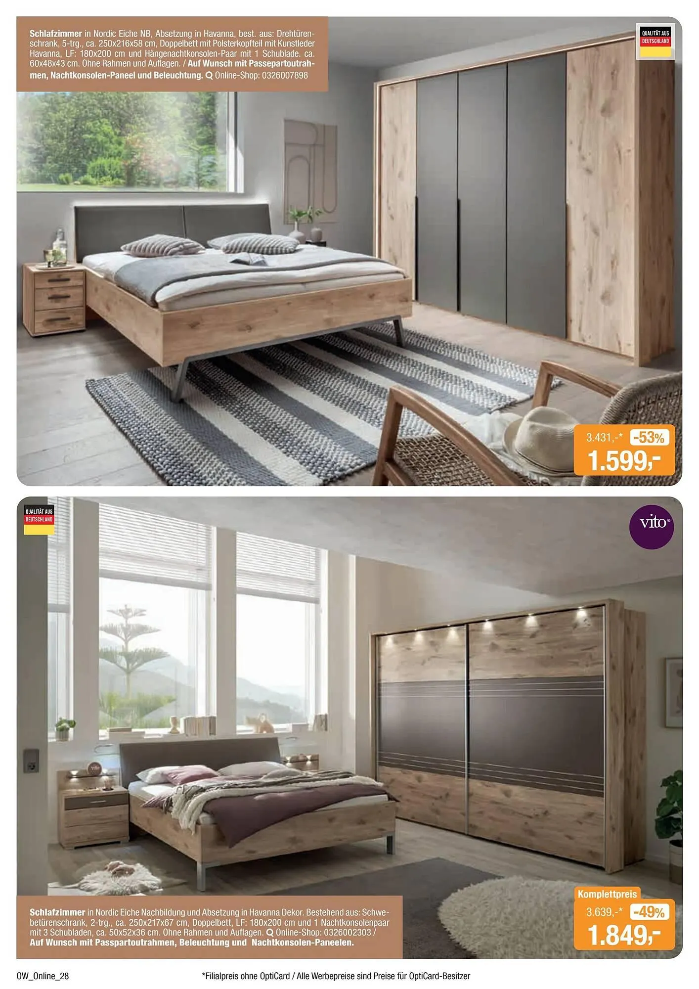 Opti Wohnwelt Prospekt von 9. Dezember bis 19. Dezember 2026 - Prospekt seite 28