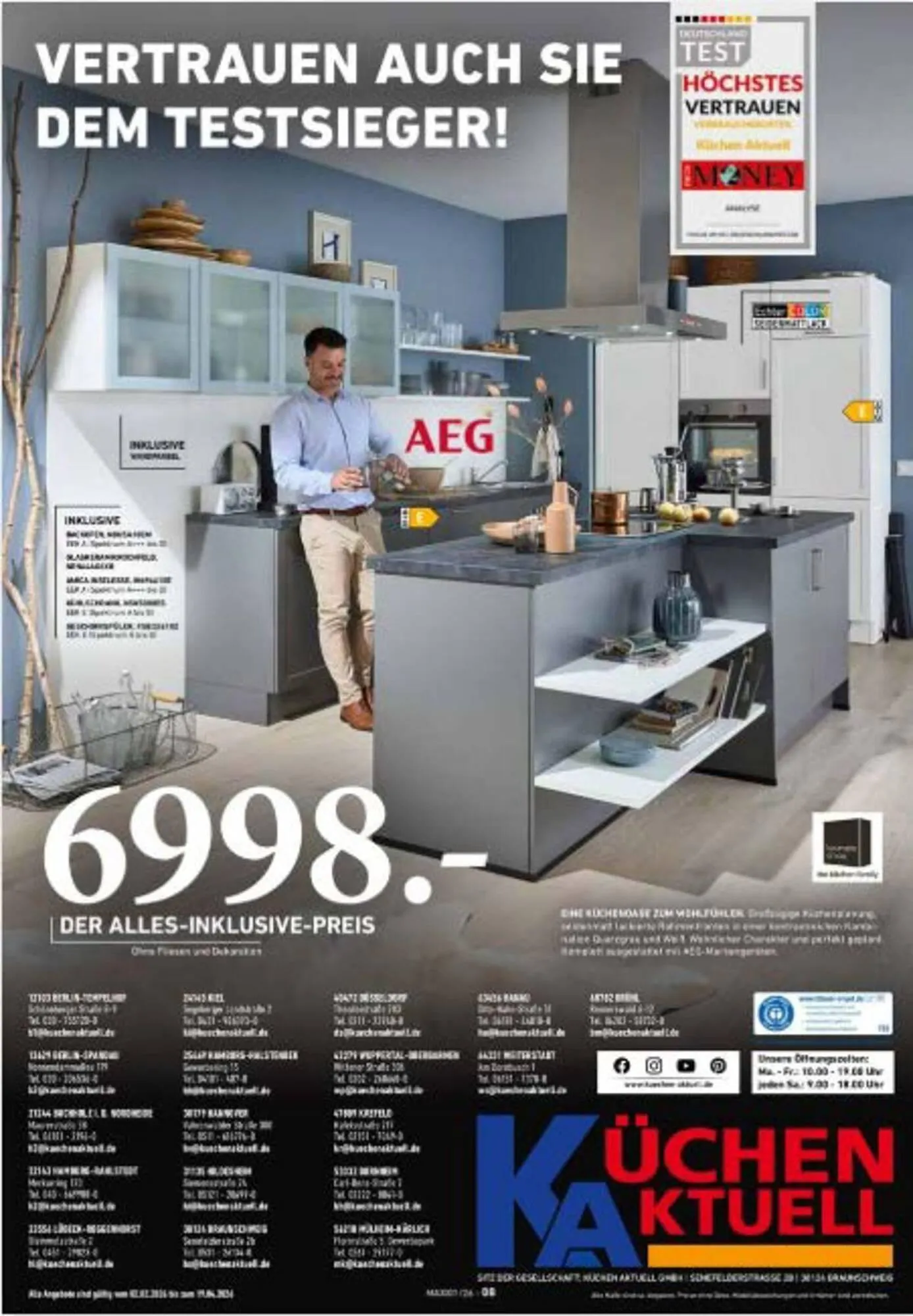 Küchen Aktuell Prospekt von 11. März bis 31. März 2026 - Prospekt seite 8