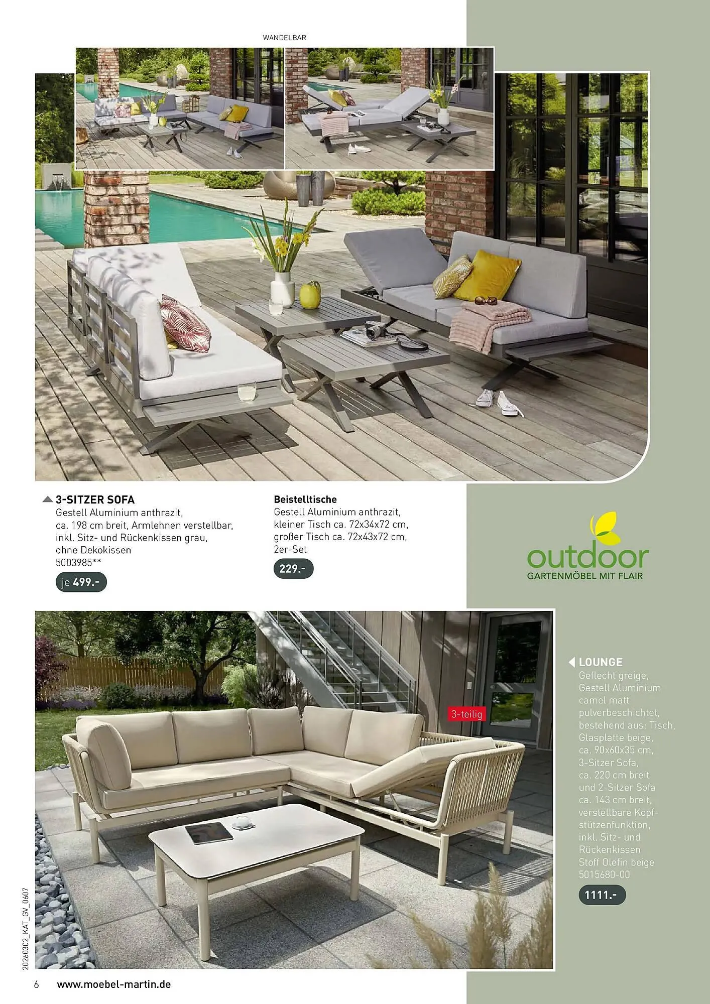 Möbel Martin Prospekt von 1. März bis 30. Juni 2026 - Prospekt seite 6