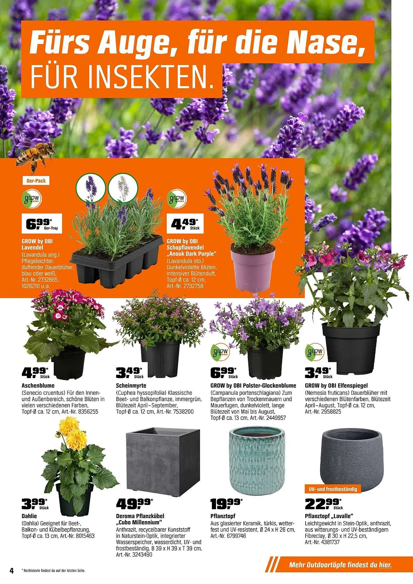 OBI Prospekt von 1. April bis 30. April 2026 - Prospekt seite 4