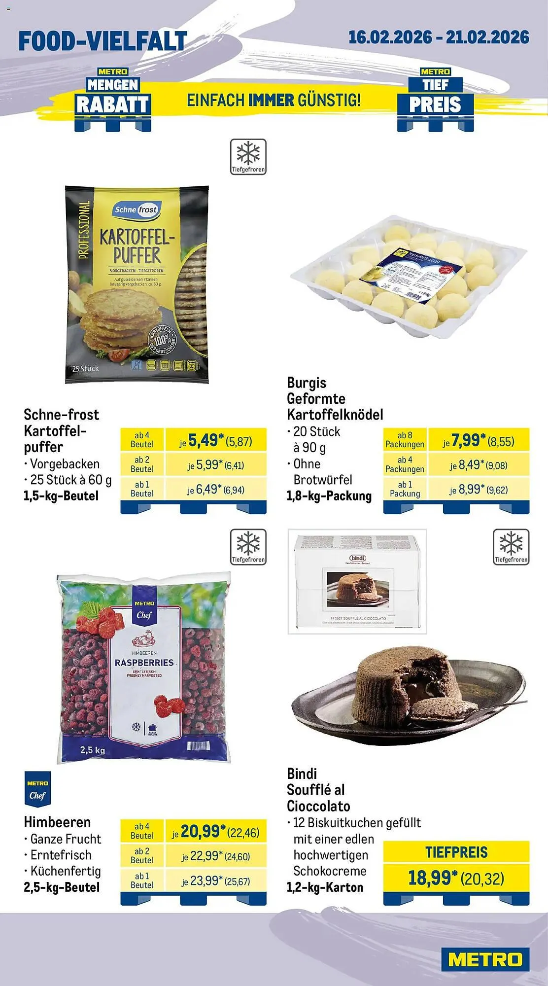 METRO Prospekt von 16. Februar bis 21. Februar 2026 - Prospekt seite 12