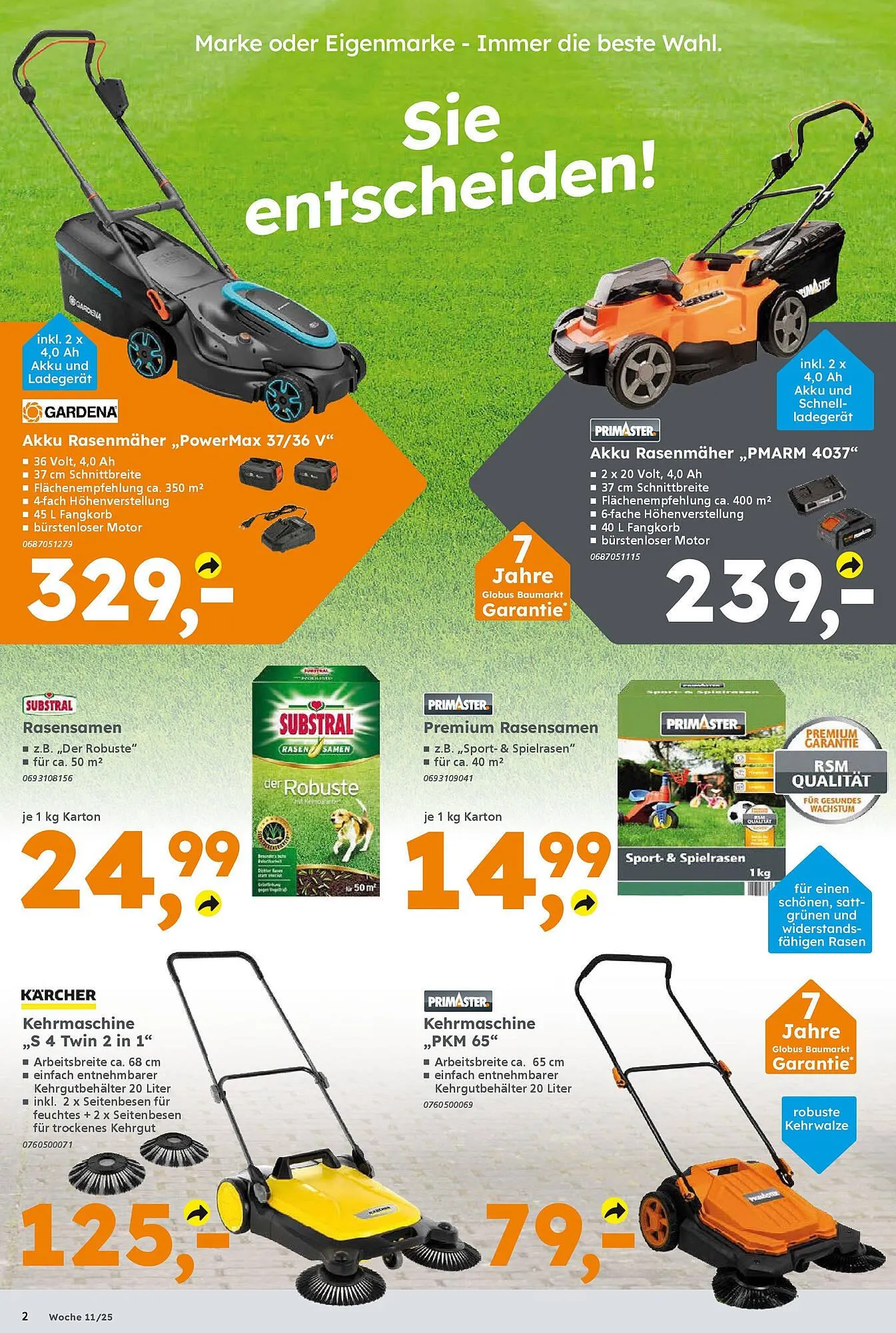 Globus Baumarkt Prospekt von 9. März bis 15. März 2025 - Prospekt seite 2