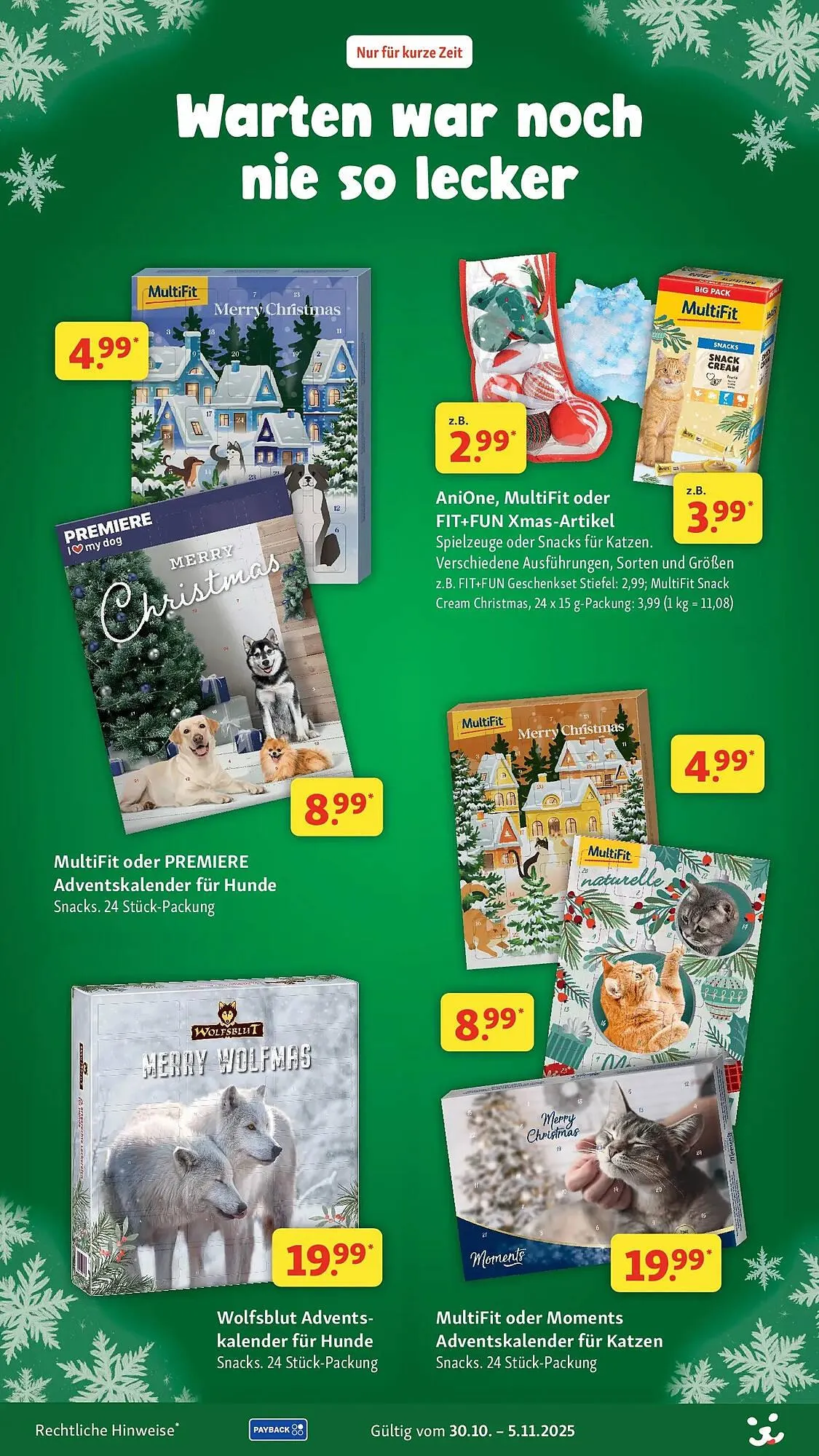 Fressnapf Prospekt von 29. Oktober bis 5. November 2025 - Prospekt seite 9