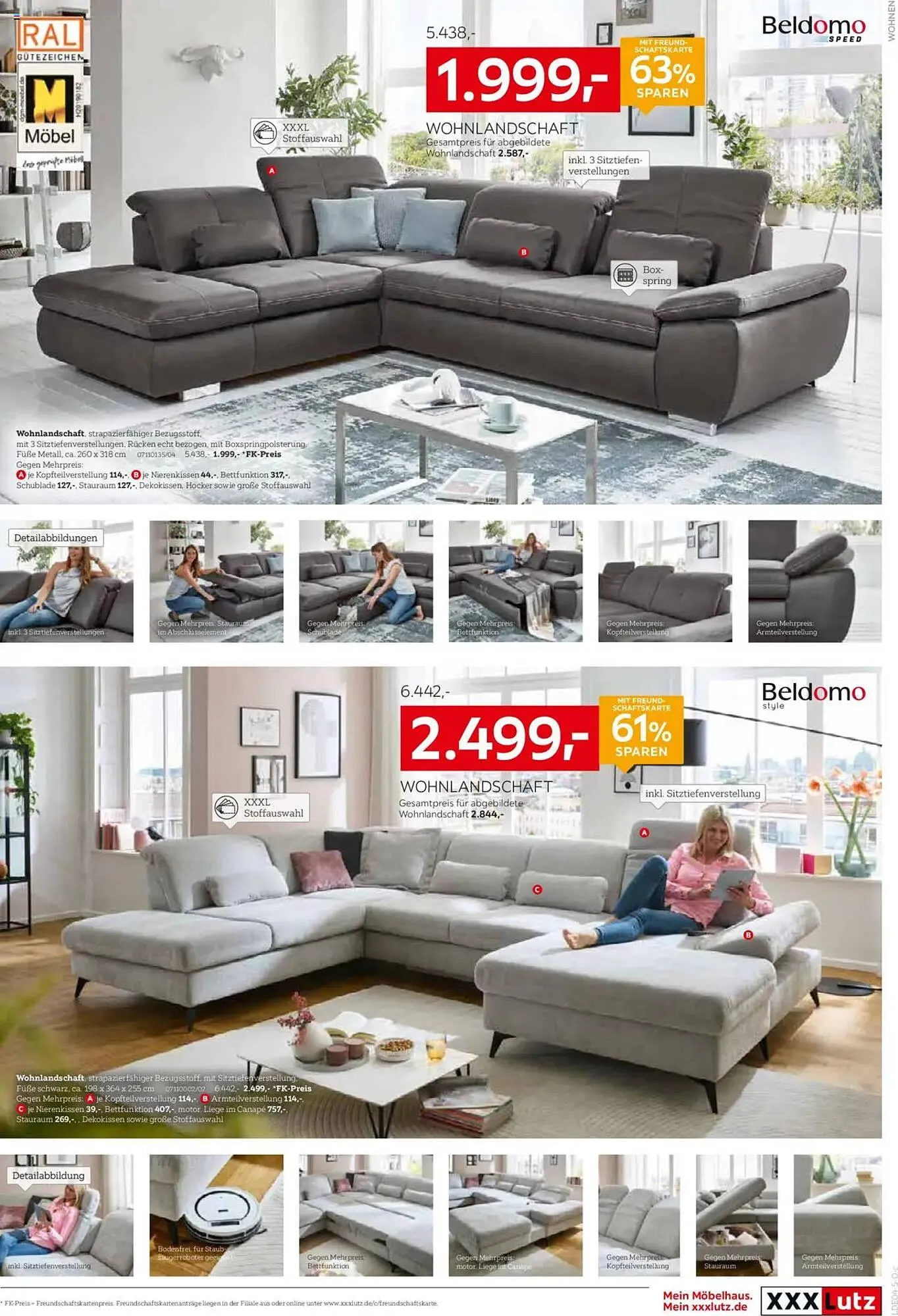 XXXLutz Prospekt von 13. April bis 27. April 2025 - Prospekt seite 7