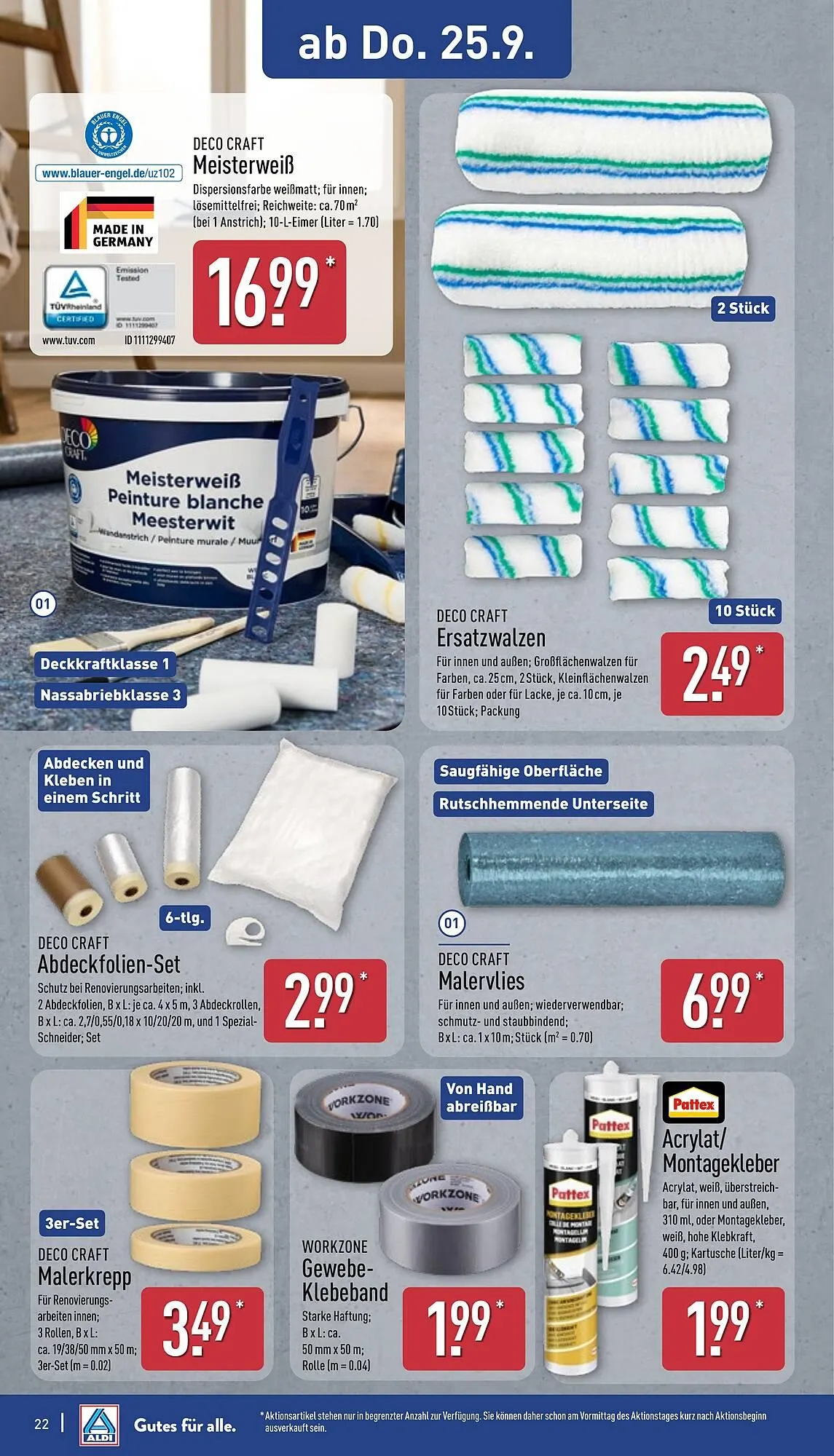 Aldi Nord Prospekt von 22. September bis 27. September 2025 - Prospekt seite 26