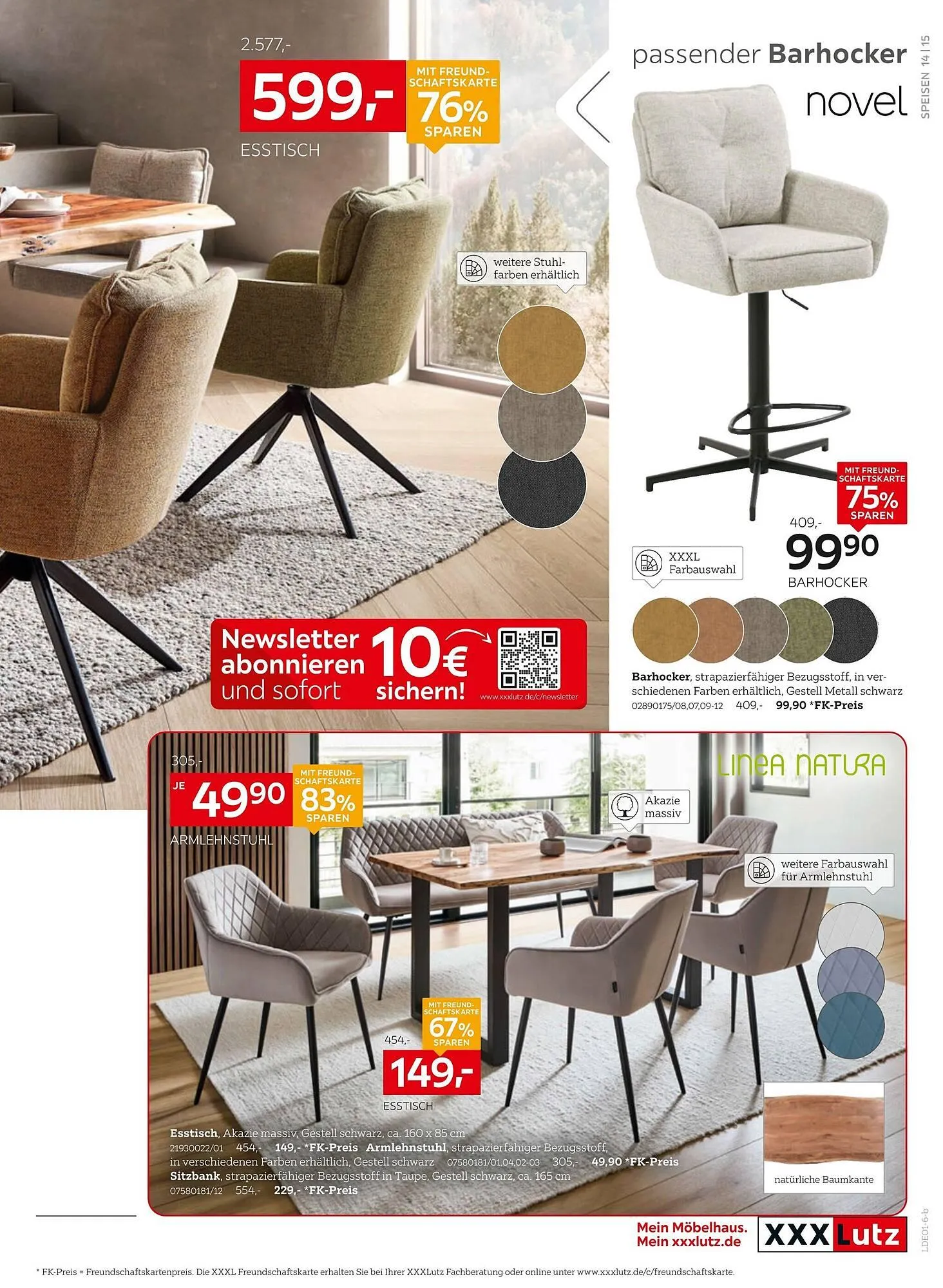 XXXLutz Prospekt von 2. Januar bis 11. Januar 2026 - Prospekt seite 15