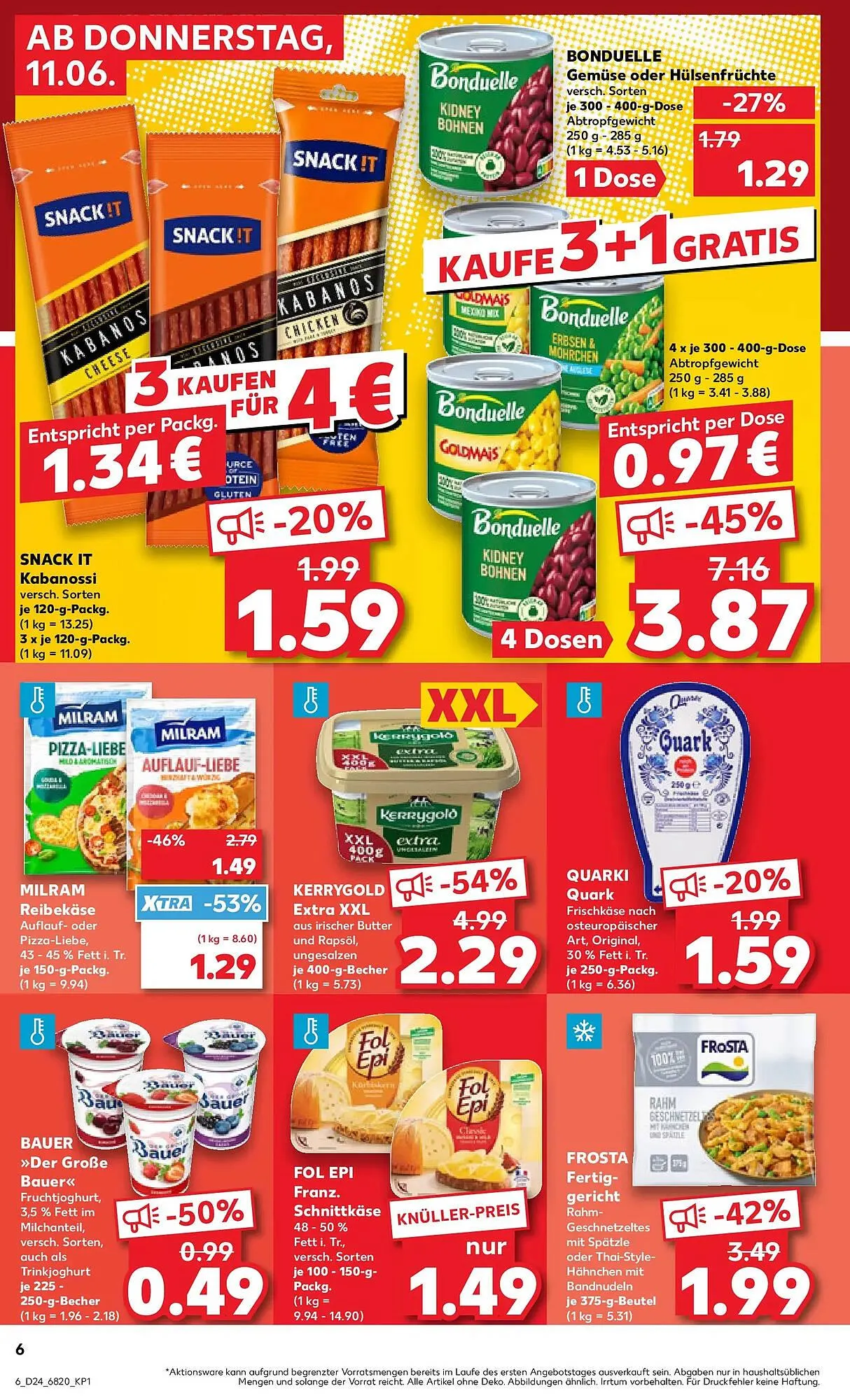 Kaufland Prospekt von 11. Juni bis 17. Juni 2026 - Prospekt seite 6