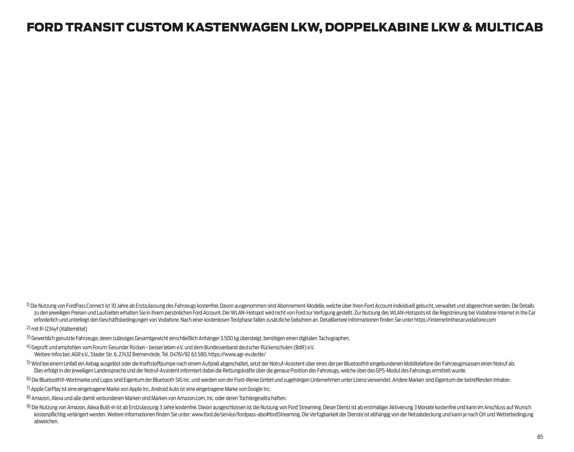 Ford Prospekt von 25. März bis 8. April 2026 - Prospekt seite 85