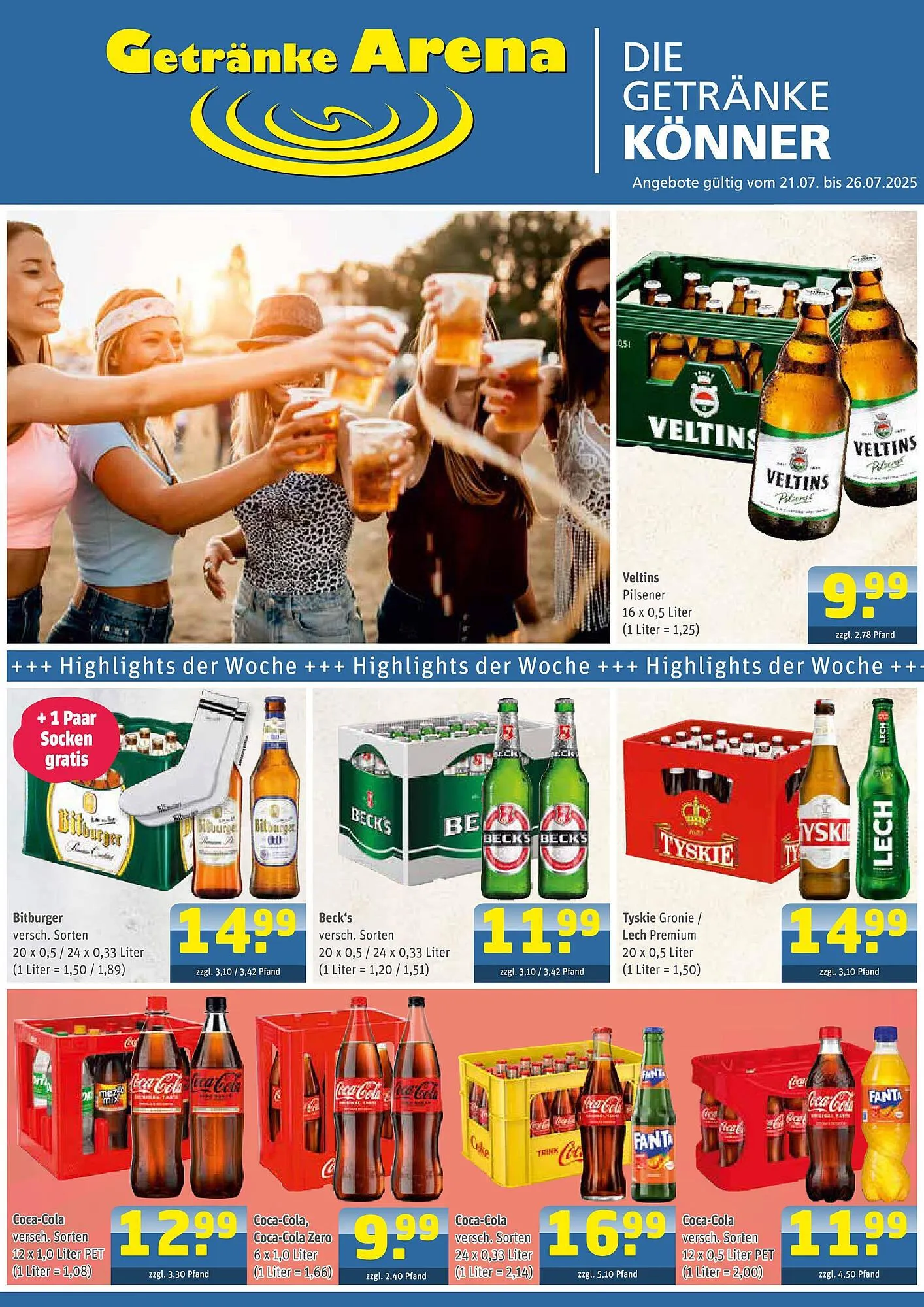 Getränke Arena Prospekt - 1