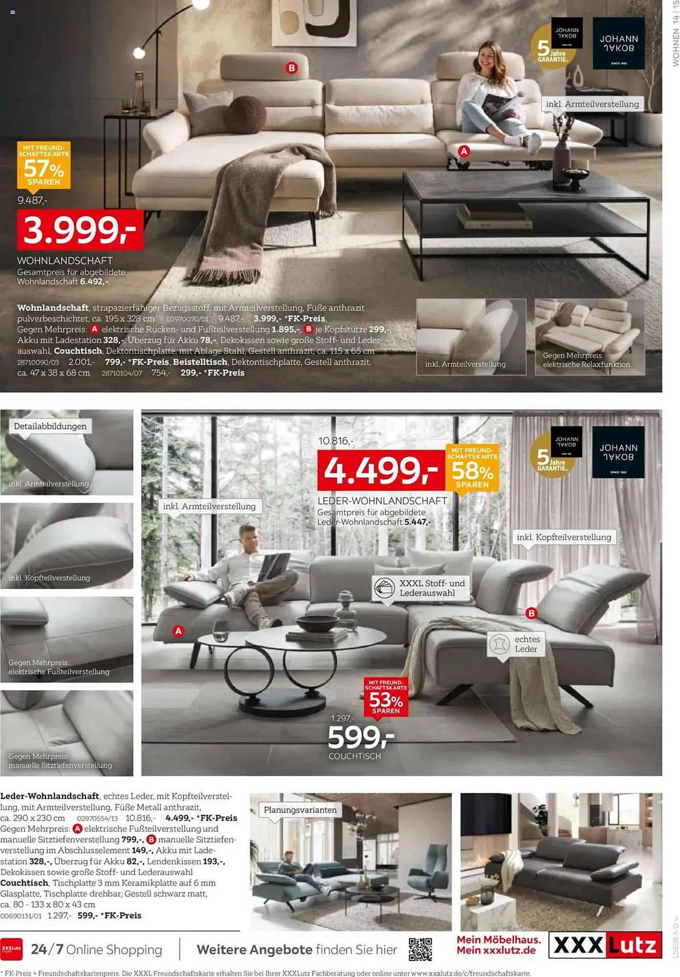XXXLutz Prospekt von 4. August bis 17. August 2025 - Prospekt seite 15