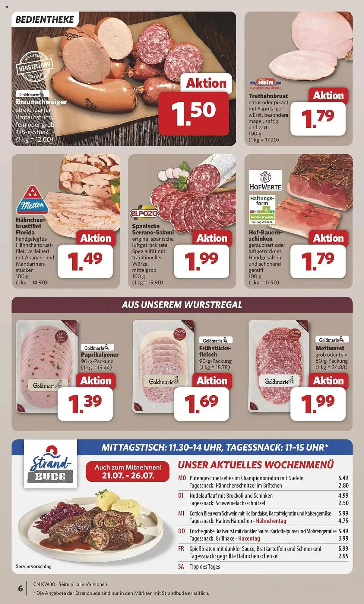 Combi Prospekt von 21. Juli bis 26. Juli 2025 - Prospekt seite 7