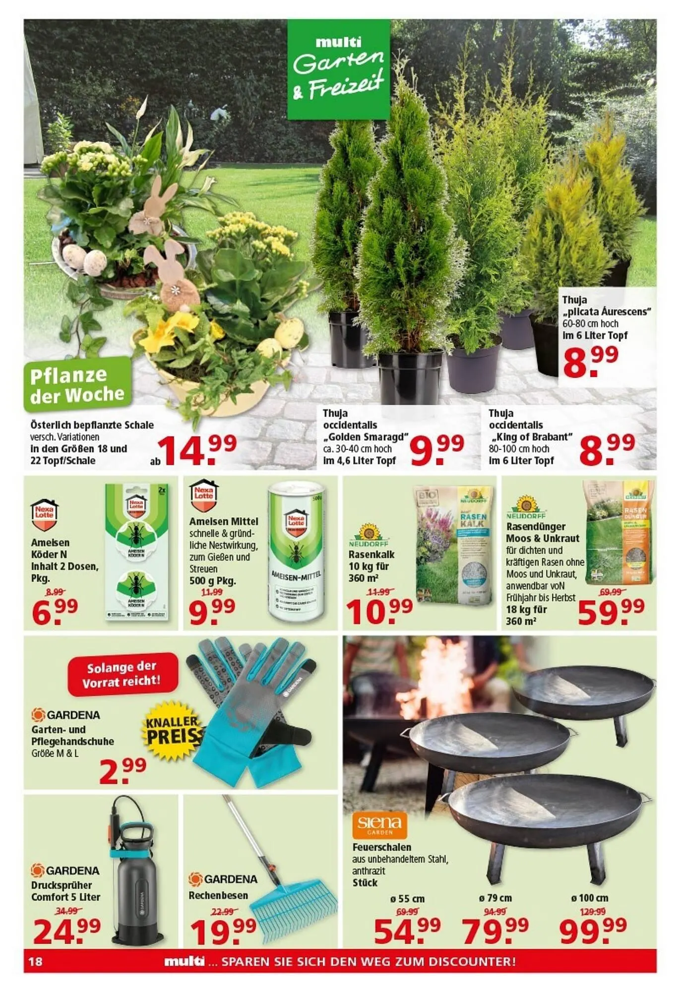 Multi Markt Prospekt von 30. März bis 4. April 2026 - Prospekt seite 18