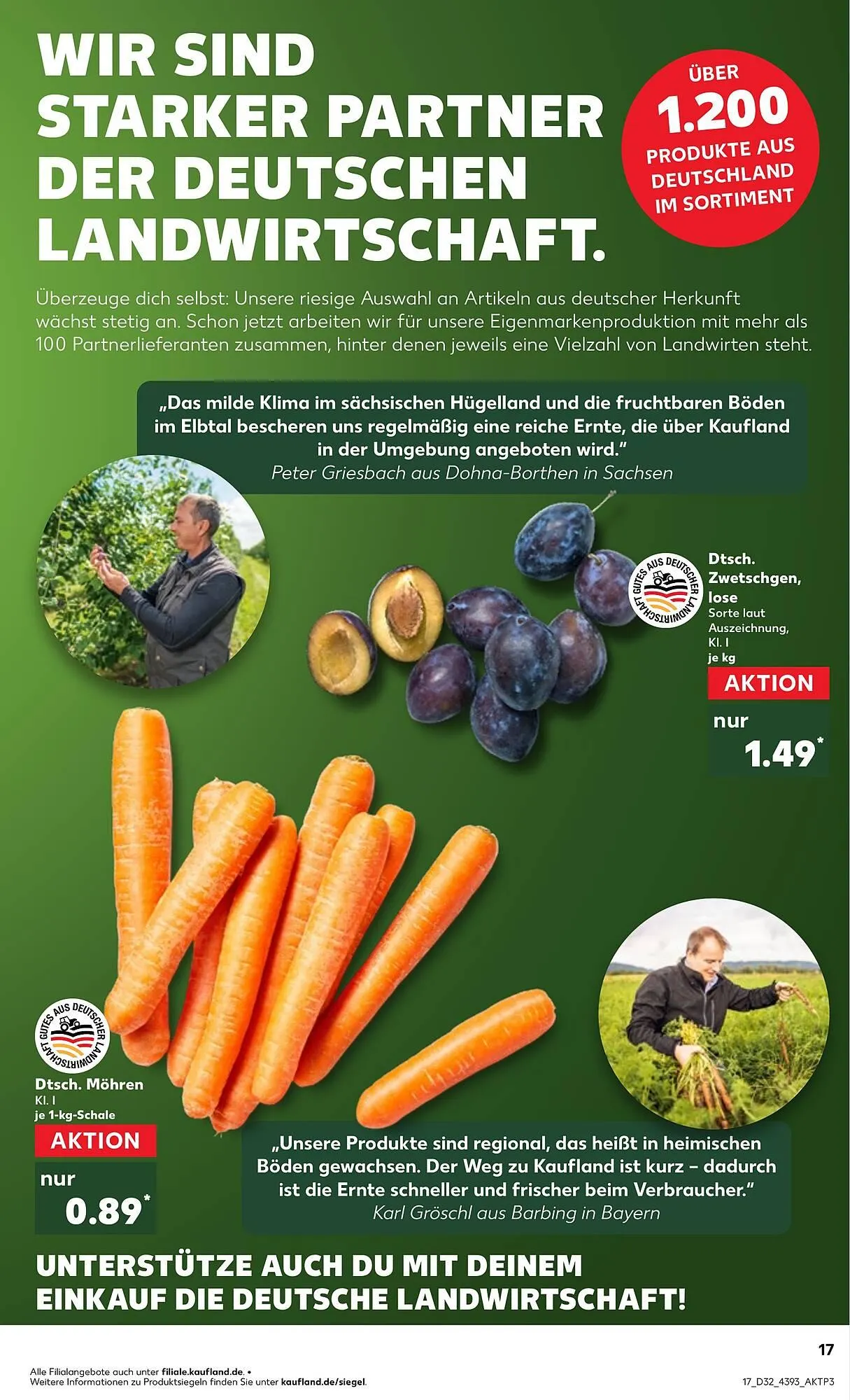 Kaufland Prospekt von 7. August bis 13. August 2025 - Prospekt seite 17