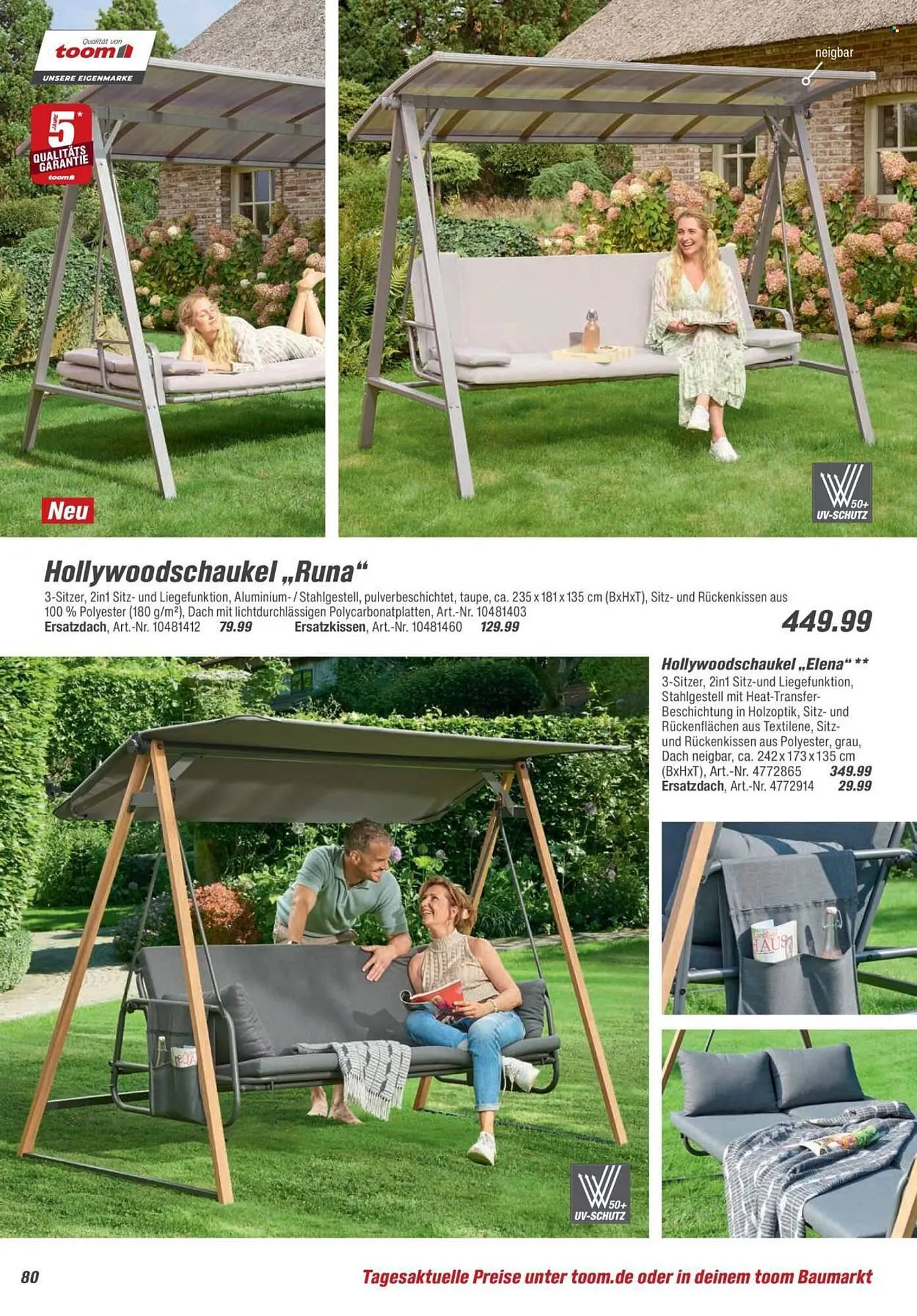 Toom Baumarkt Prospekt von 14. Februar bis 30. April 2026 - Prospekt seite 80