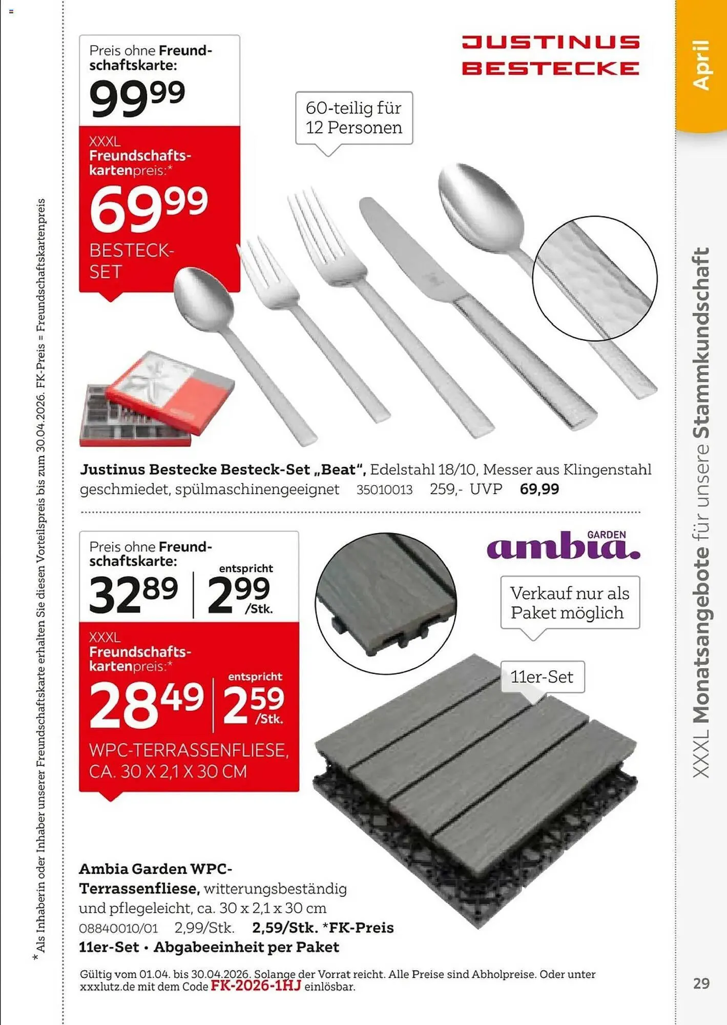 XXXLutz Prospekt von 1. Februar bis 31. Juli 2026 - Prospekt seite 29