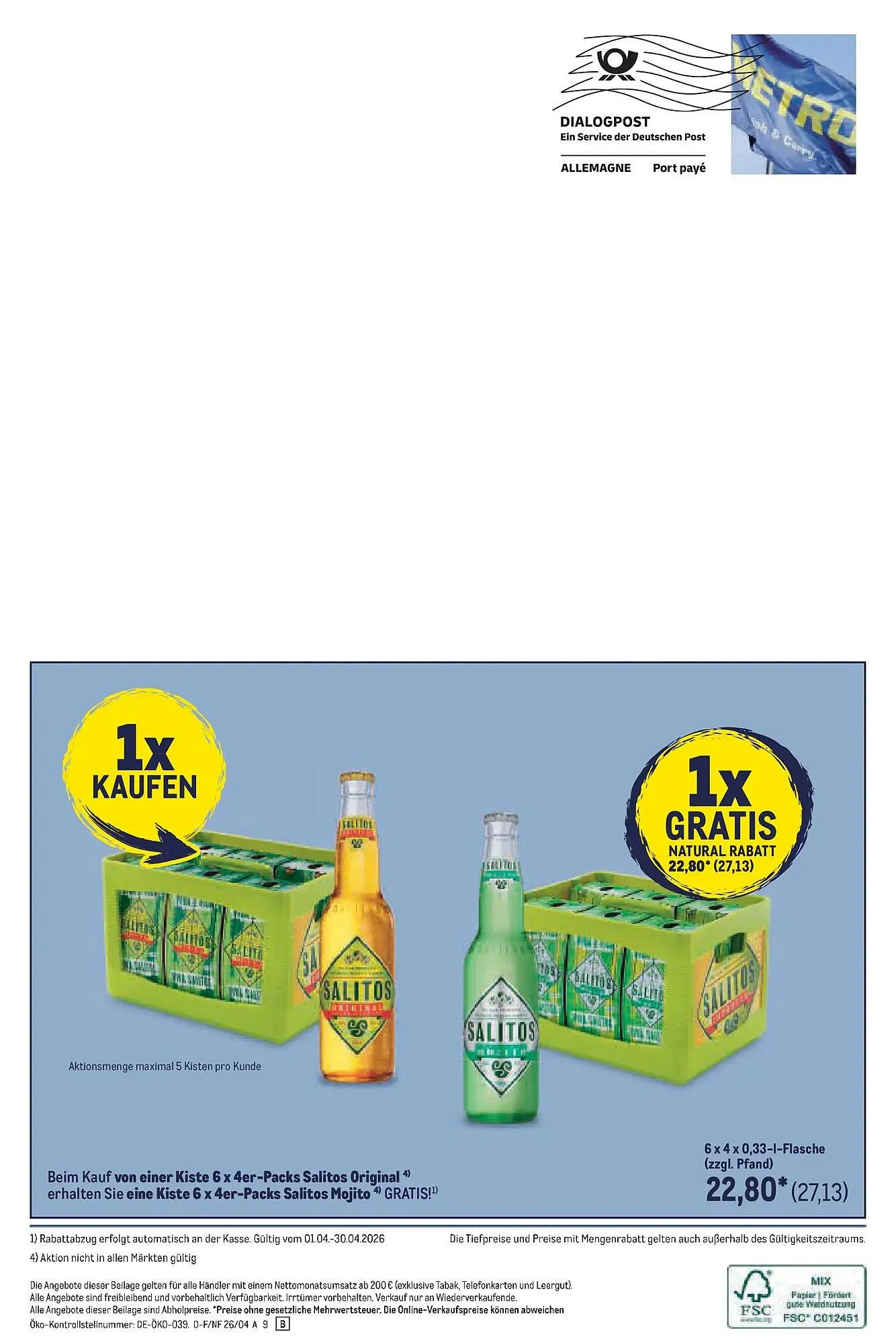 METRO Prospekt von 22. März bis 28. März 2026 - Prospekt seite 21