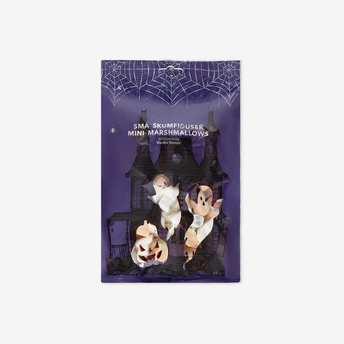 Mini pumpkin and ghosts marshmallows - Vanilla flavour