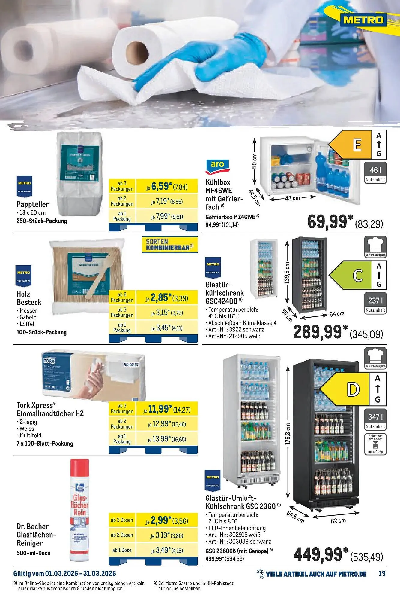 METRO Prospekt von 1. März bis 7. März 2026 - Prospekt seite 19