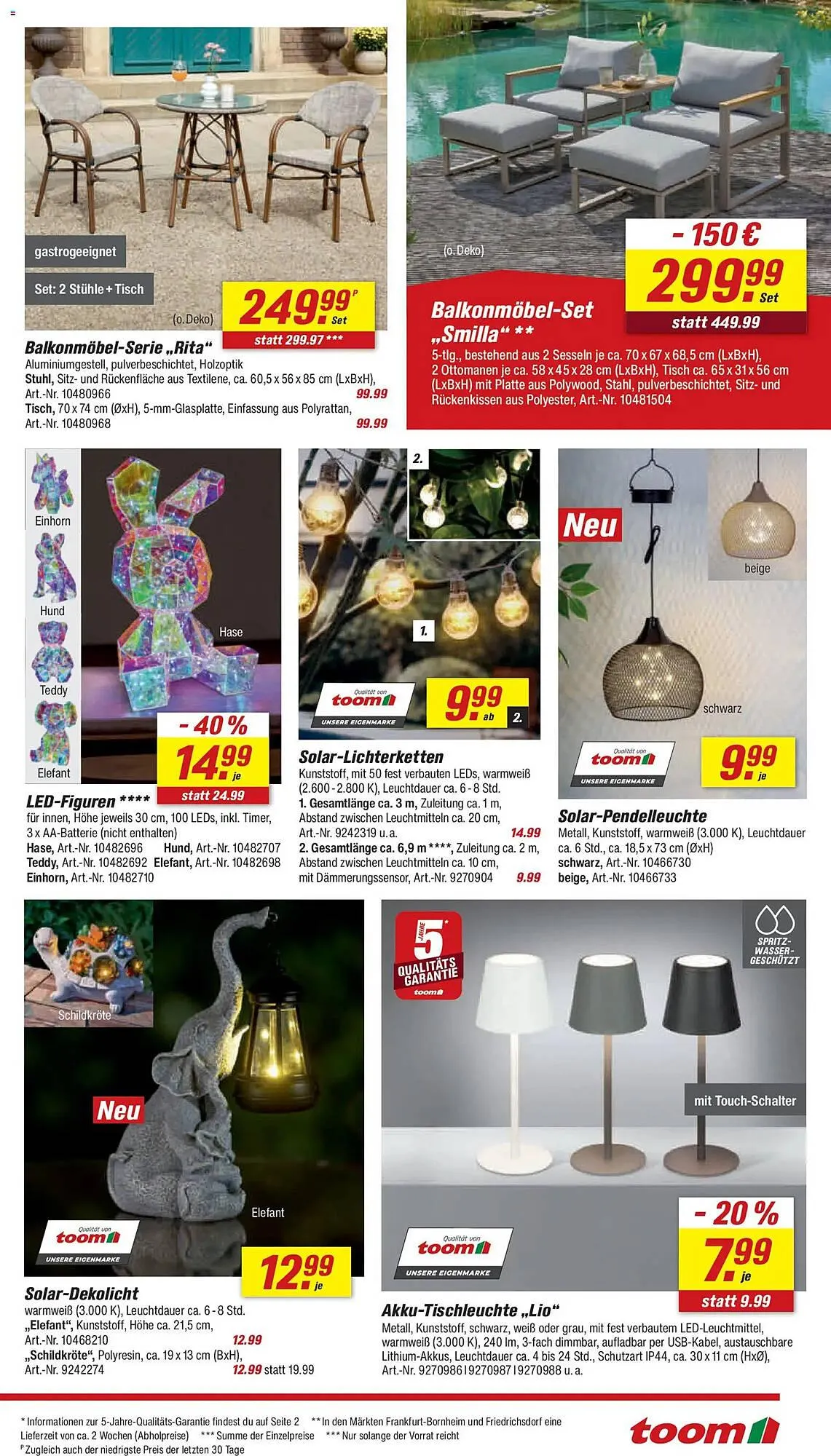 Toom Baumarkt Prospekt von 4. April bis 10. April 2026 - Prospekt seite 5