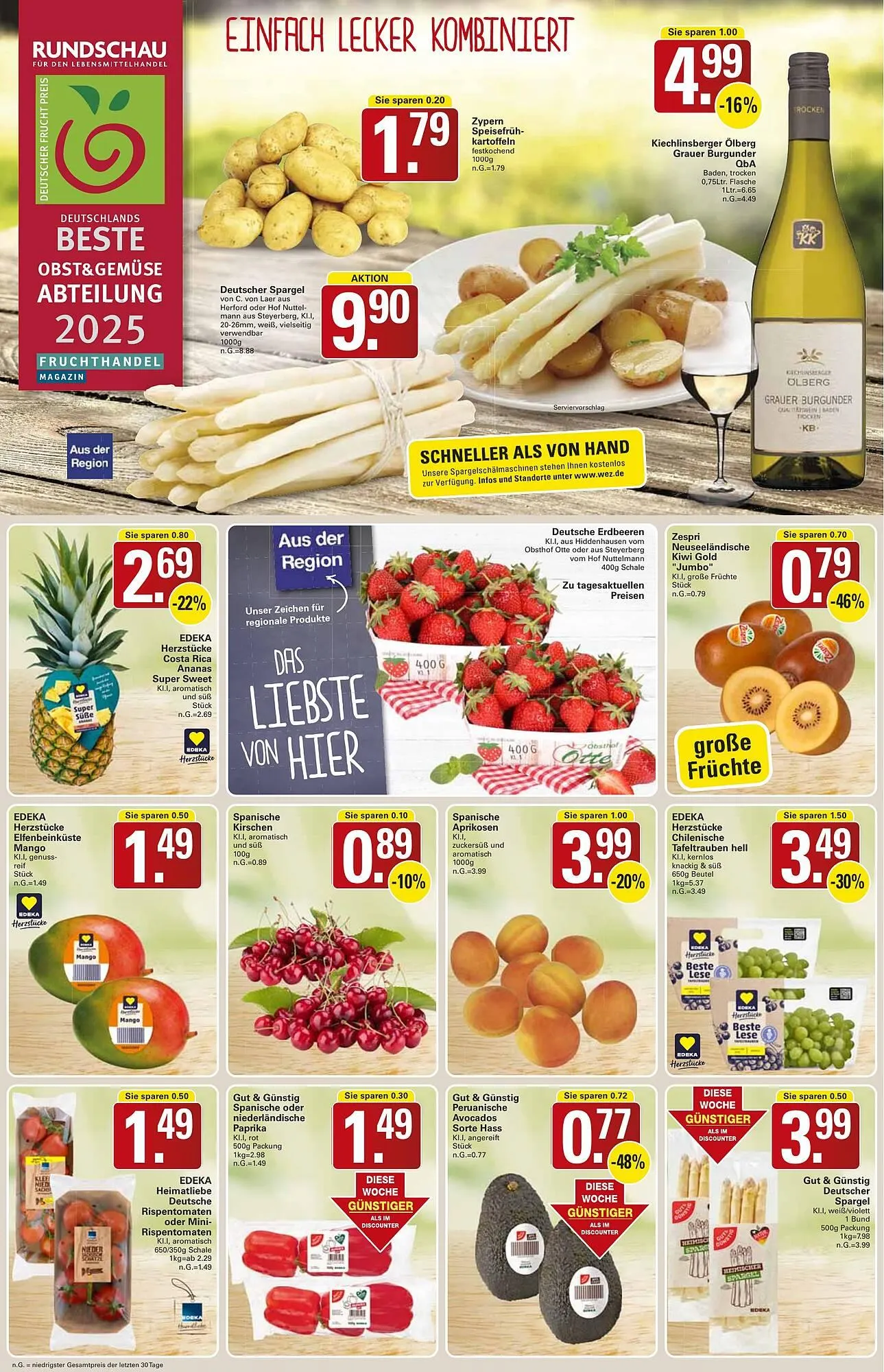 WEZ Prospekt von 2. Juni bis 7. Juni 2025 - Prospekt seite 4