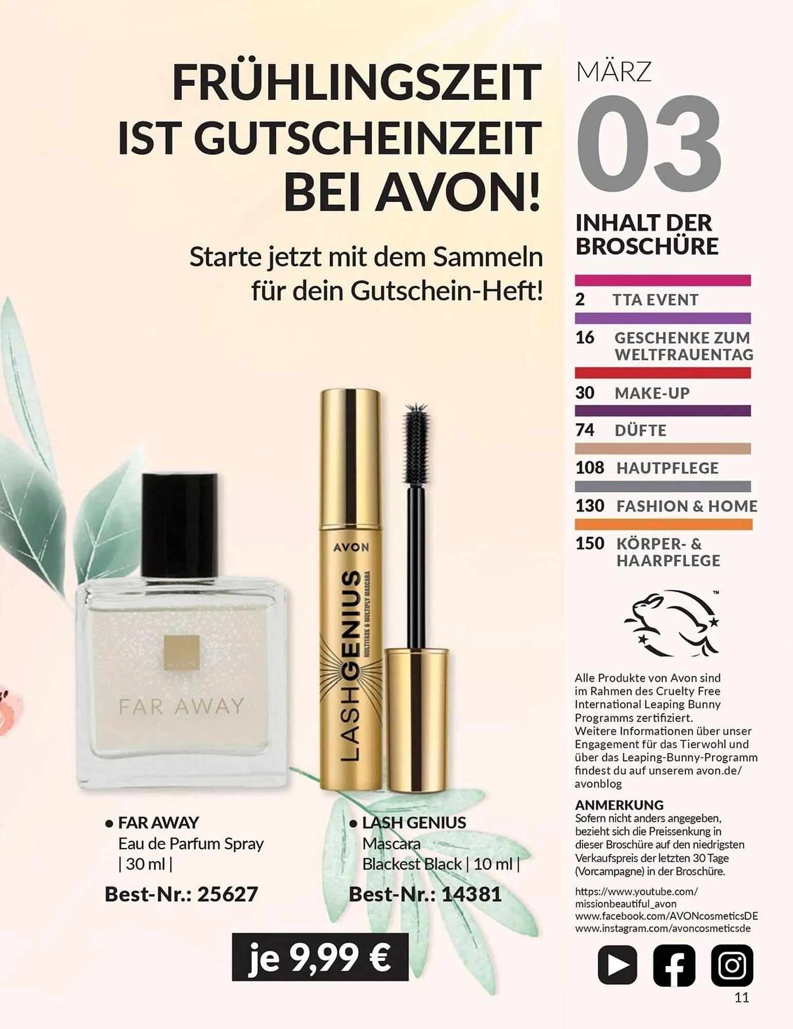 Avon Prospekt von 2. März bis 31. März 2025 - Prospekt seite 13