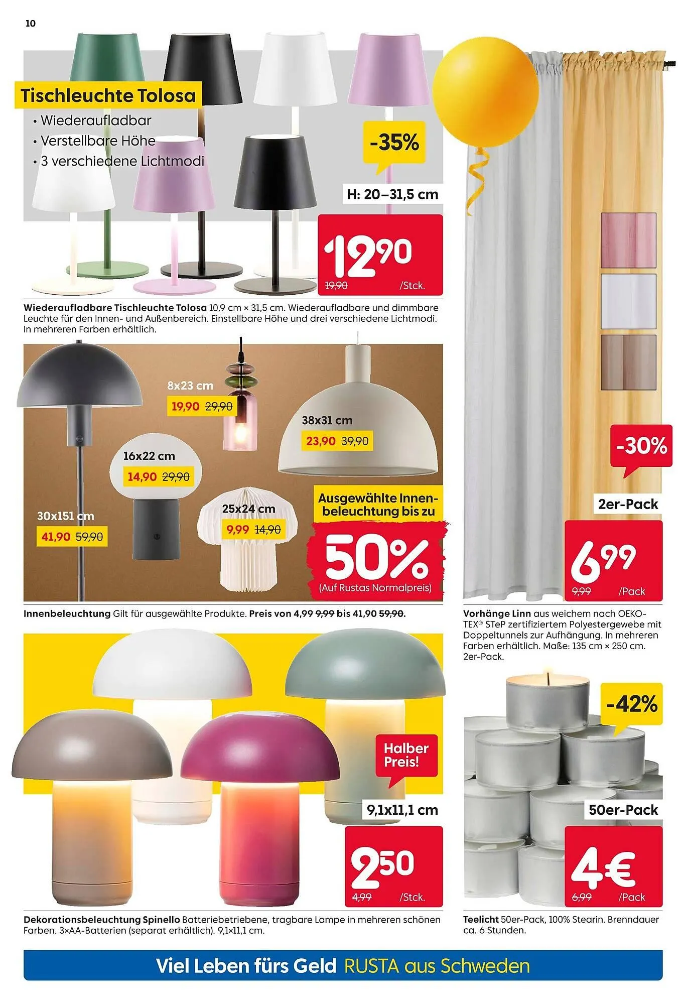 Rusta Prospekt von 11. April bis 17. April 2026 - Prospekt seite 10
