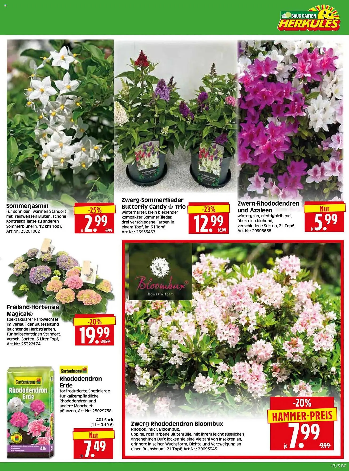 Herkules Baumarkt Prospekt von 20. April bis 25. April 2026 - Prospekt seite 3