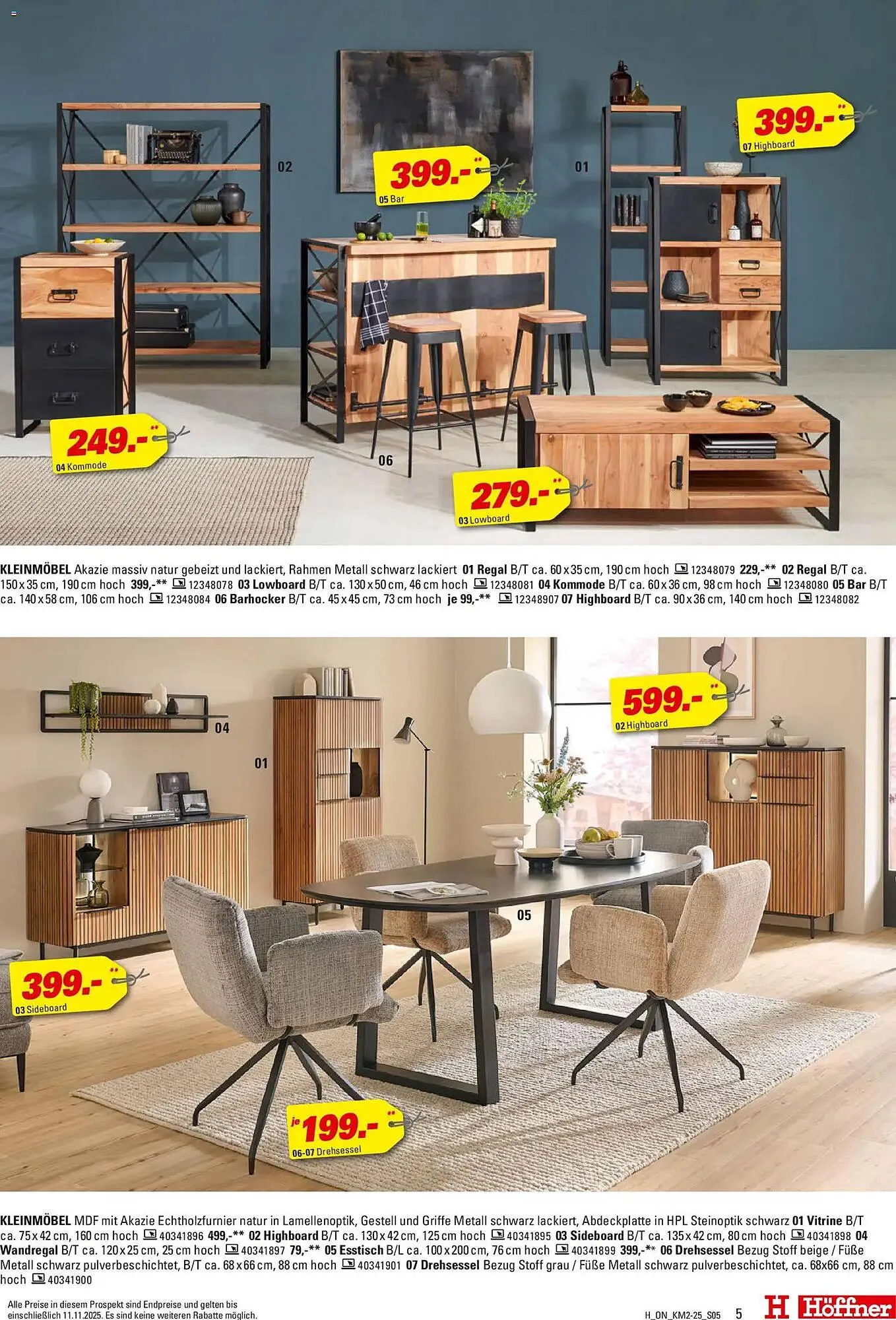 Höffner Prospekt von 29. Oktober bis 11. November 2025 - Prospekt seite 5