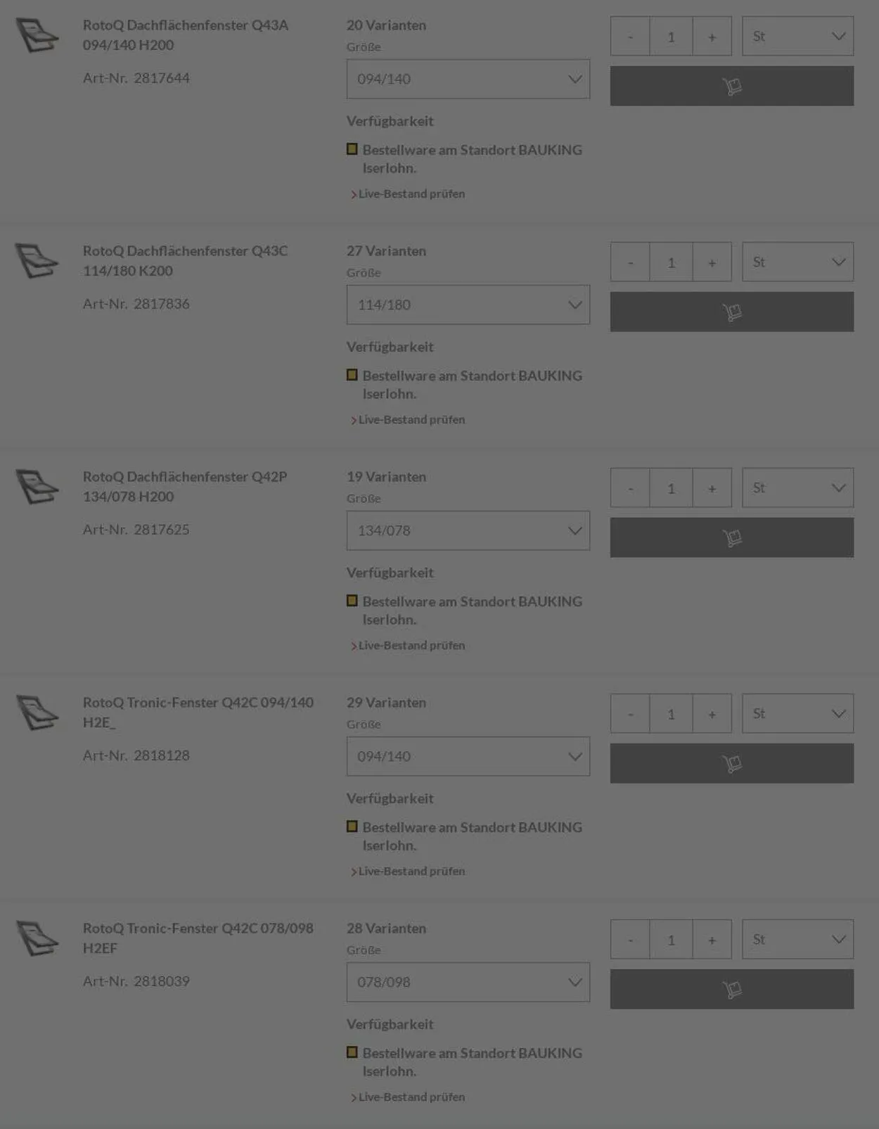 Bauking von 7. Juli bis 16. Juli 2025 - Prospekt seite 15