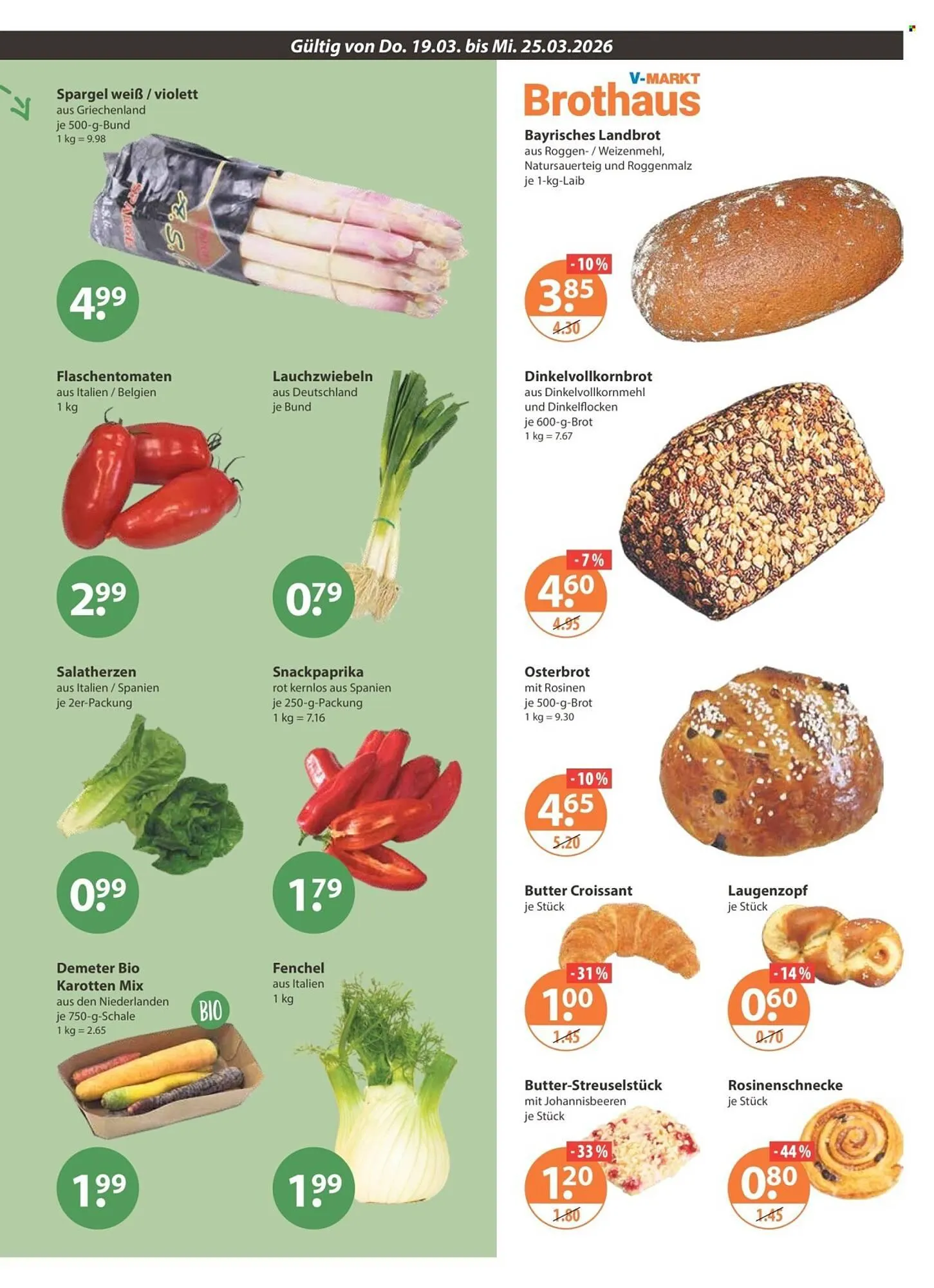 V Markt Prospekt von 19. März bis 25. März 2026 - Prospekt seite 5