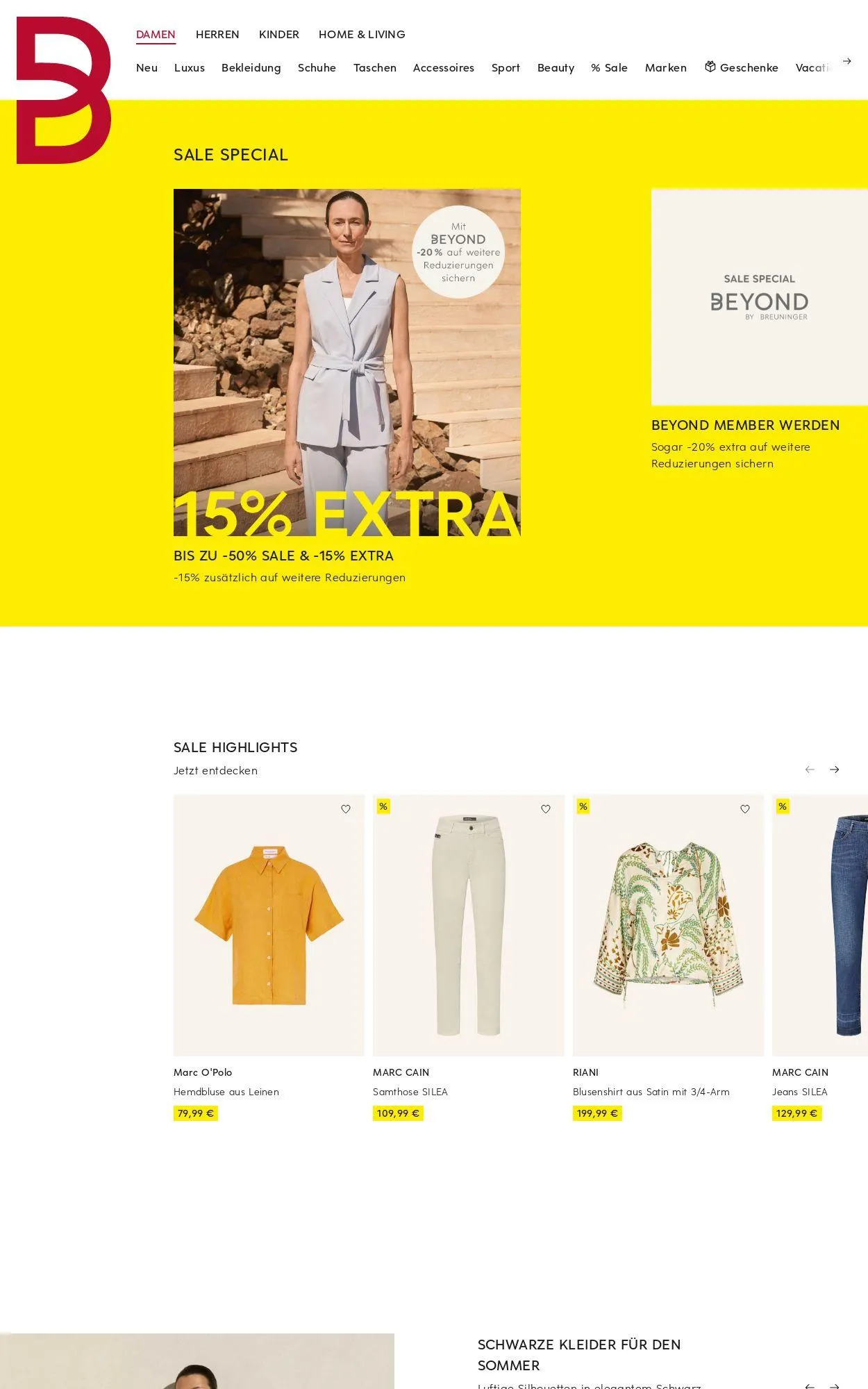 Breuninger Aktueller Prospekt - 1