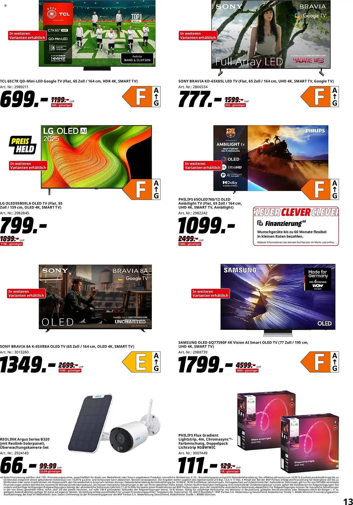 Saturn Prospekt von 28. Oktober bis 13. November 2025 - Prospekt seite 13