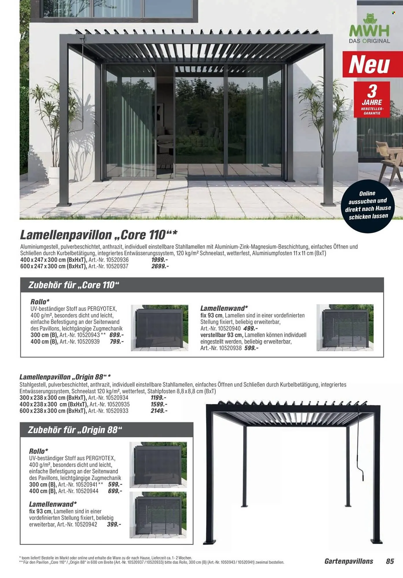 Toom Baumarkt Prospekt von 14. Februar bis 30. April 2026 - Prospekt seite 85