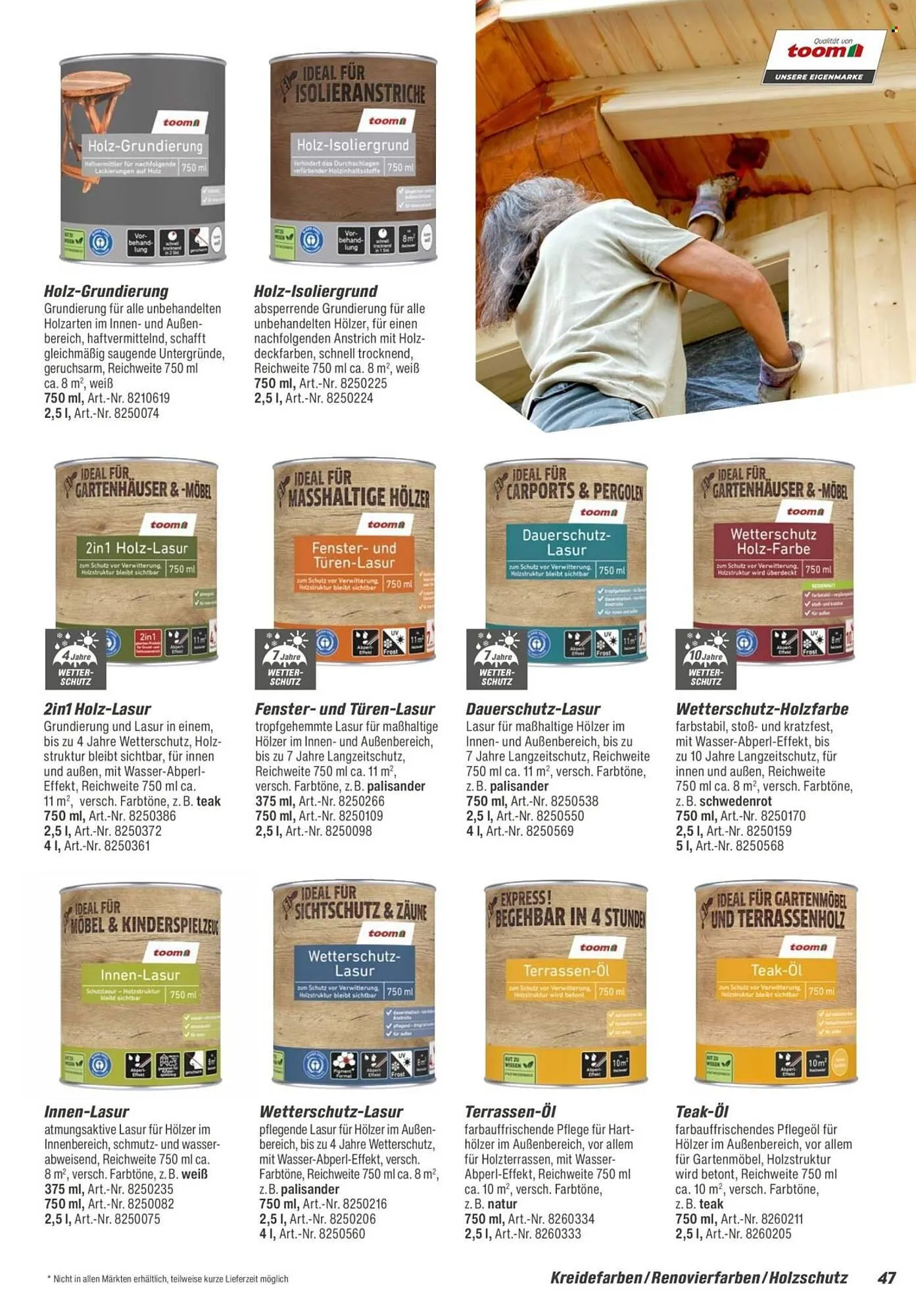 Toom Baumarkt Prospekt von 14. Februar bis 30. April 2026 - Prospekt seite 47