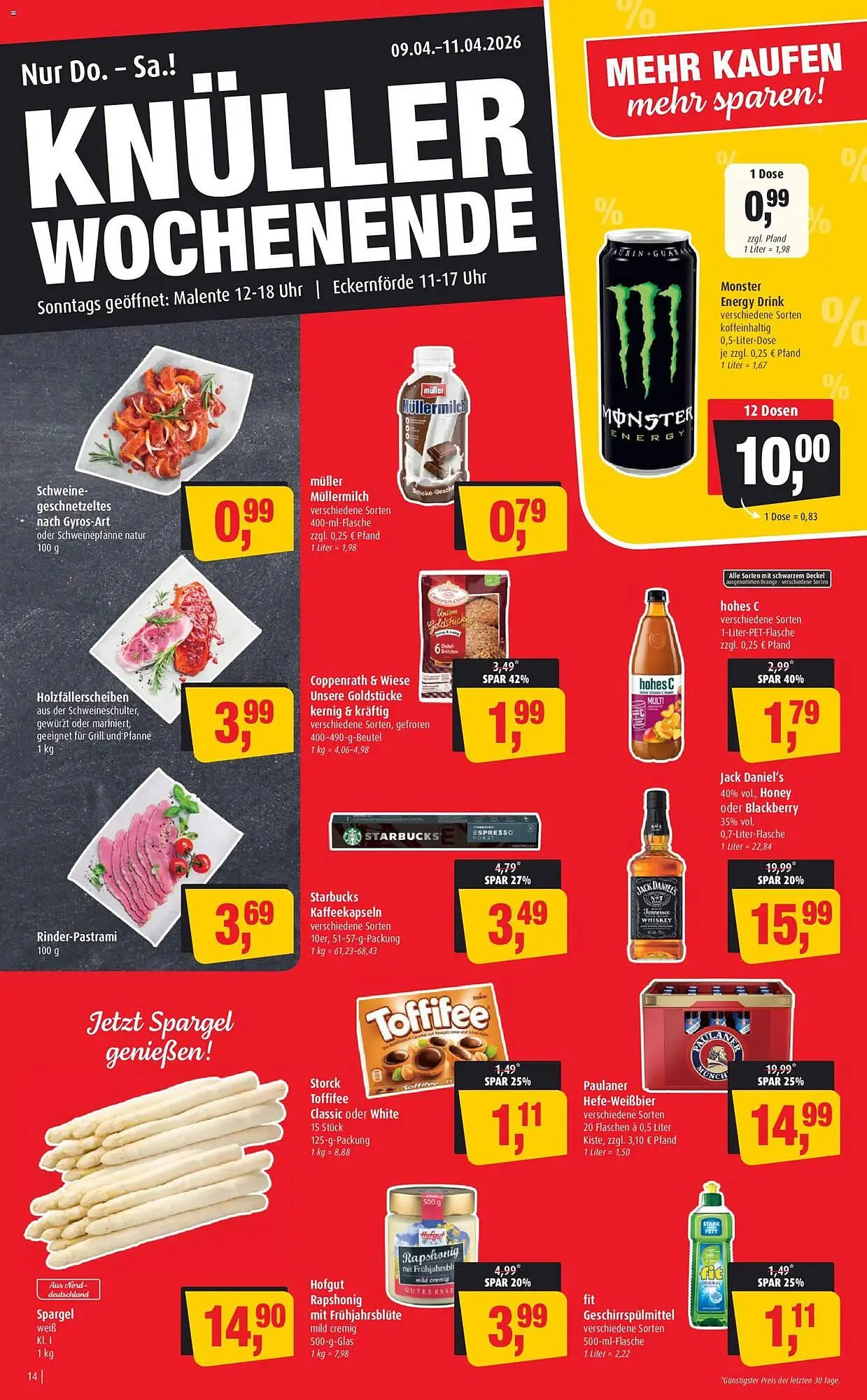 Markant Prospekt von 7. April bis 11. April 2026 - Prospekt seite 14