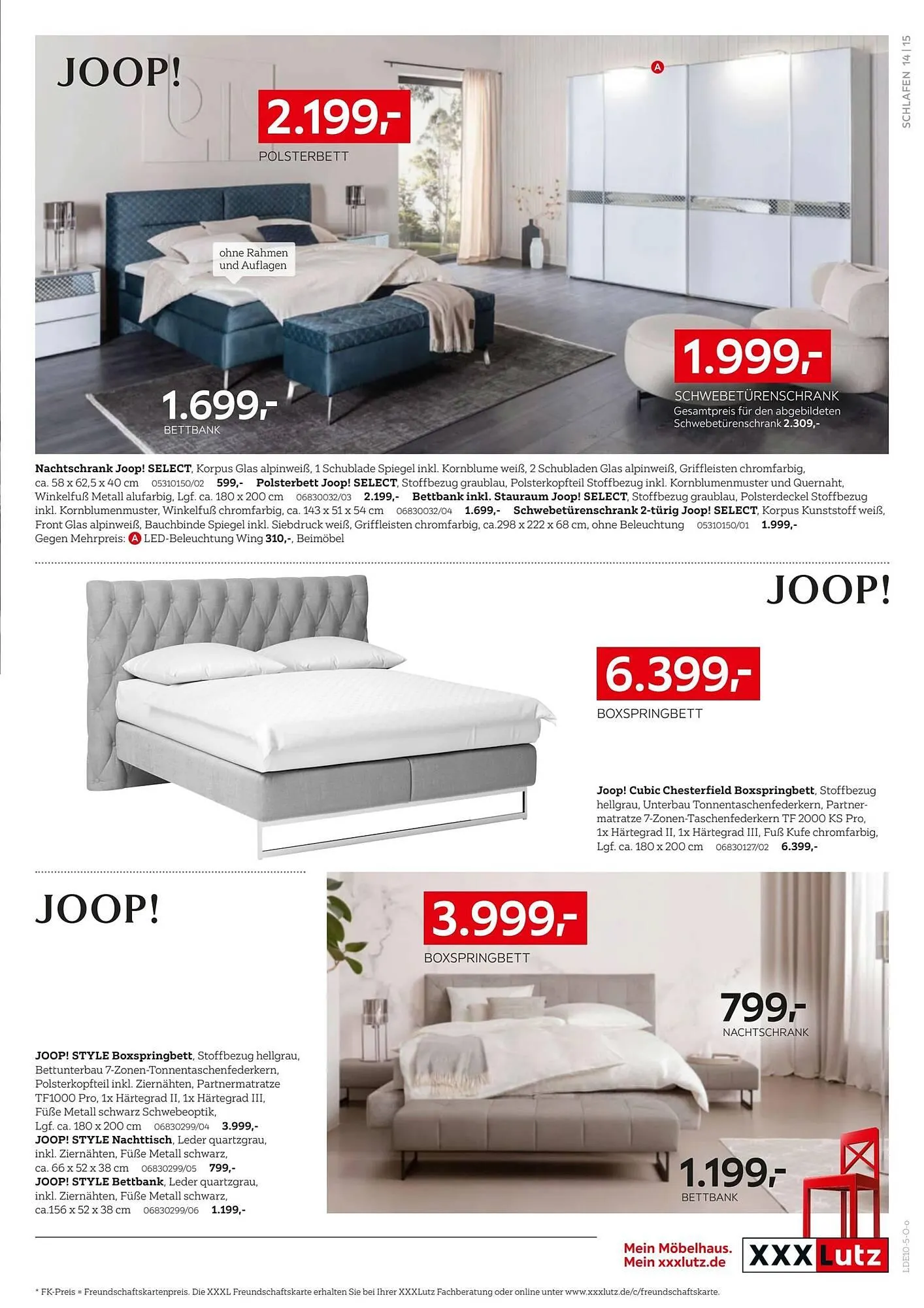 XXXLutz Prospekt von 20. Oktober bis 3. November 2025 - Prospekt seite 15