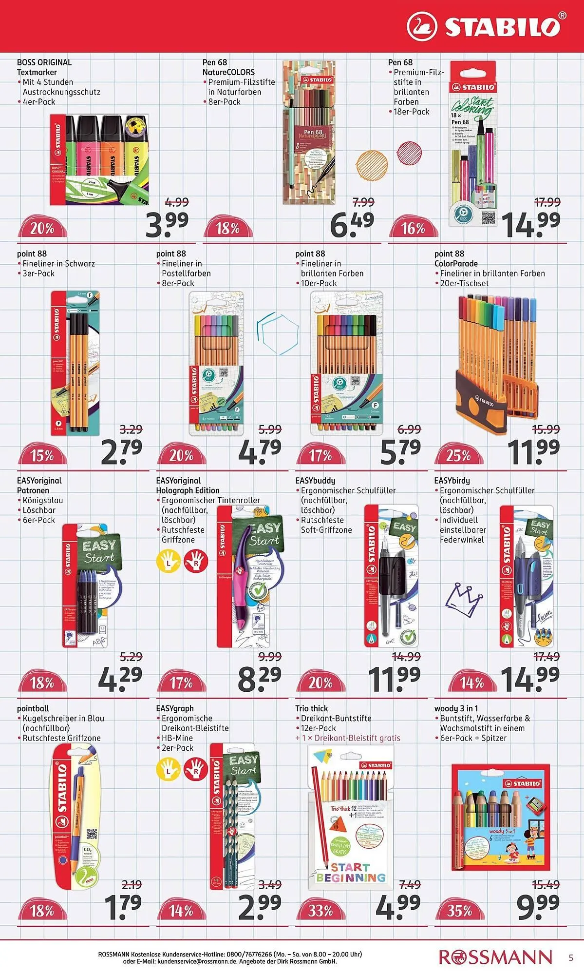 Rossmann Prospekt von 30. Juni bis 26. August 2025 - Prospekt seite 5