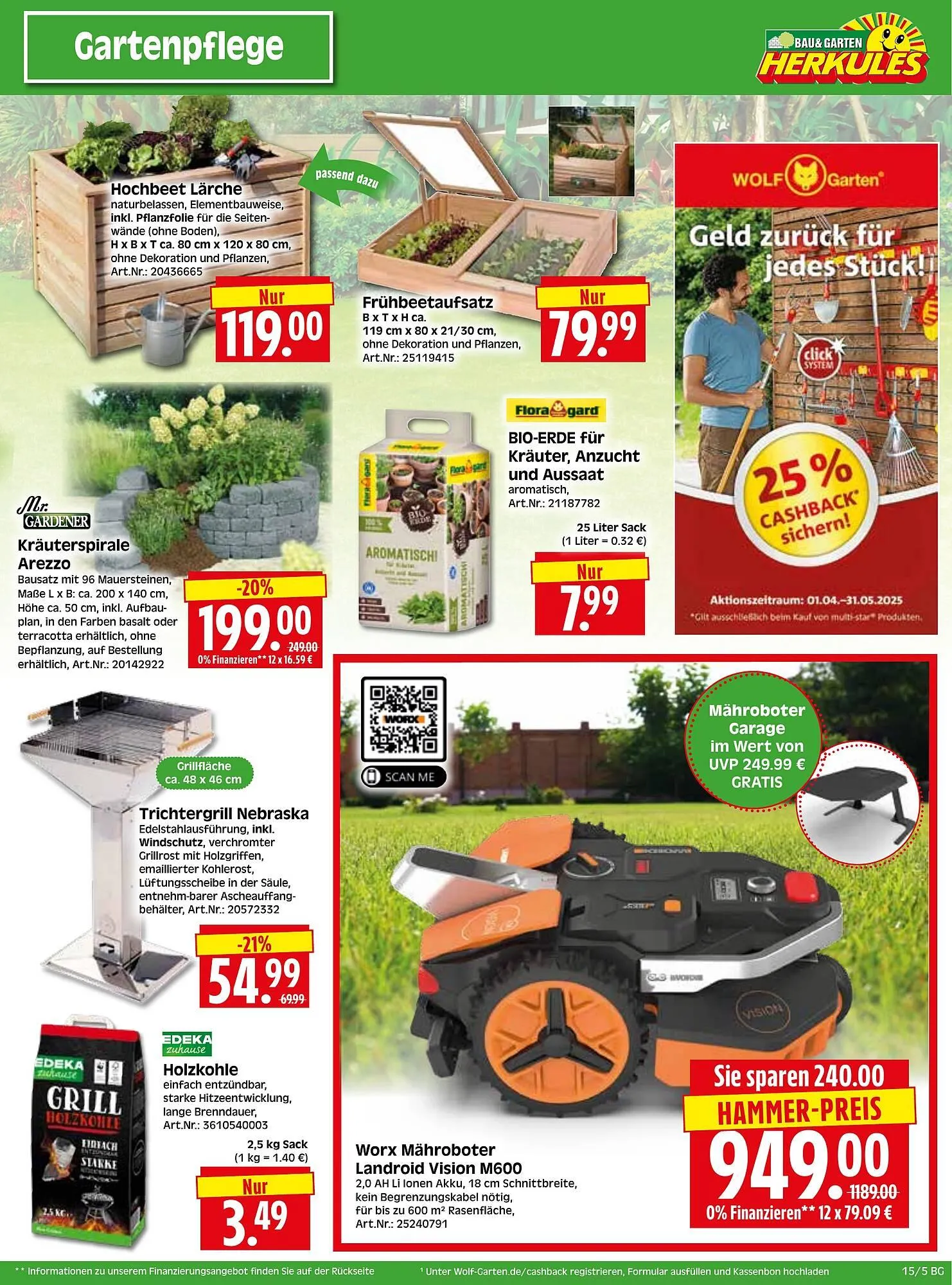 Herkules Baumarkt Prospekt von 7. April bis 12. April 2025 - Prospekt seite 5