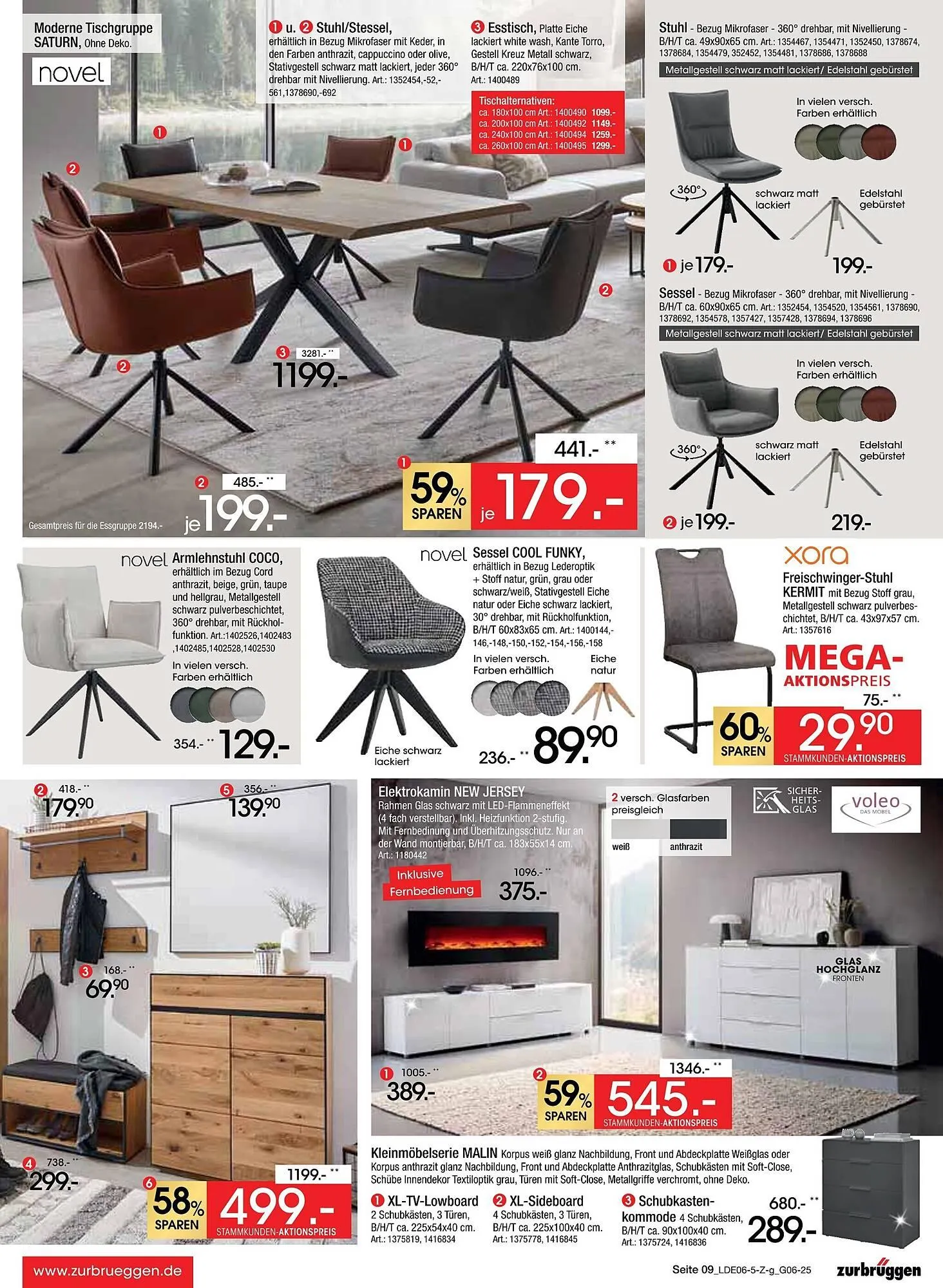 Zurbrüggen Prospekt von 7. Juni bis 21. Juni 2025 - Prospekt seite 9