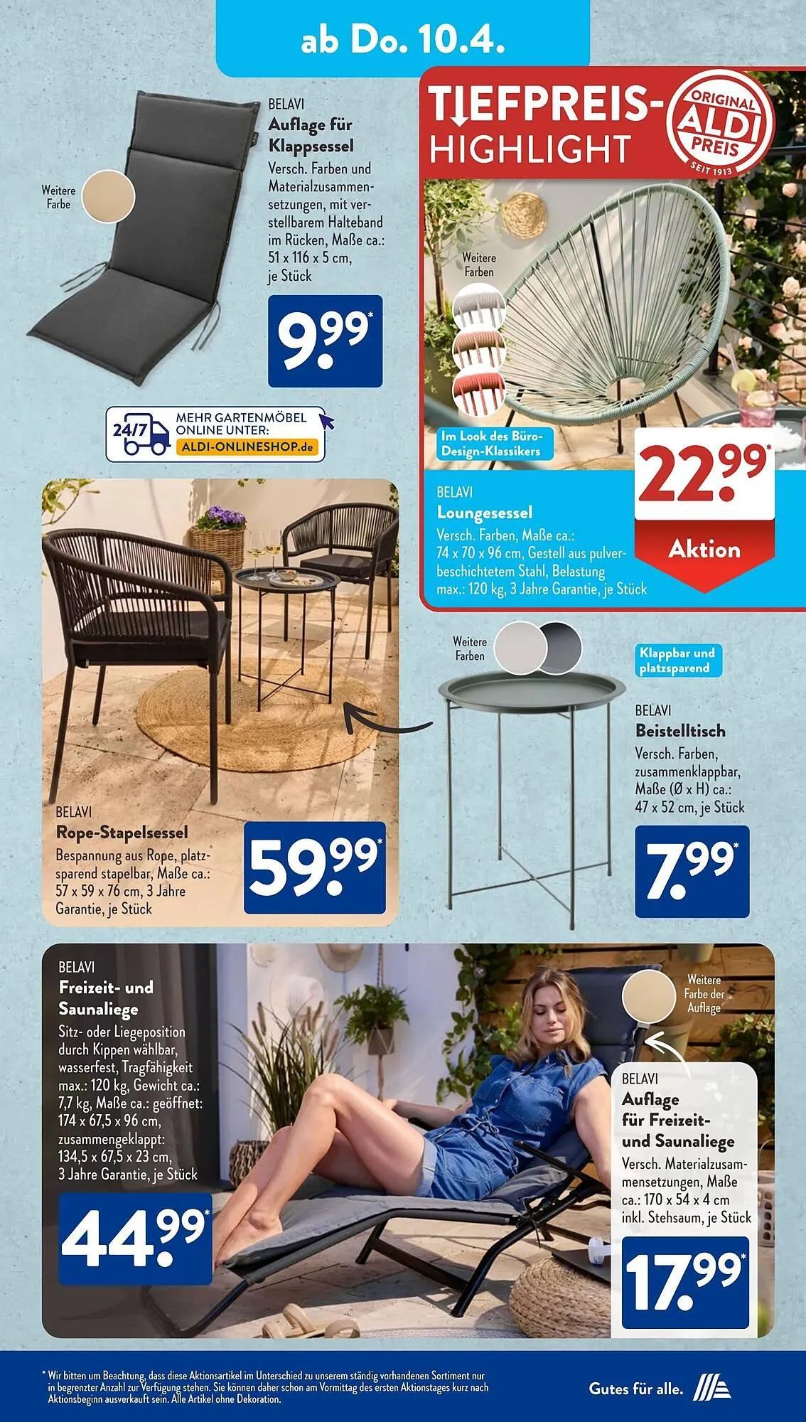 Aldi Süd Prospekt von 7. April bis 13. April 2025 - Prospekt seite 10